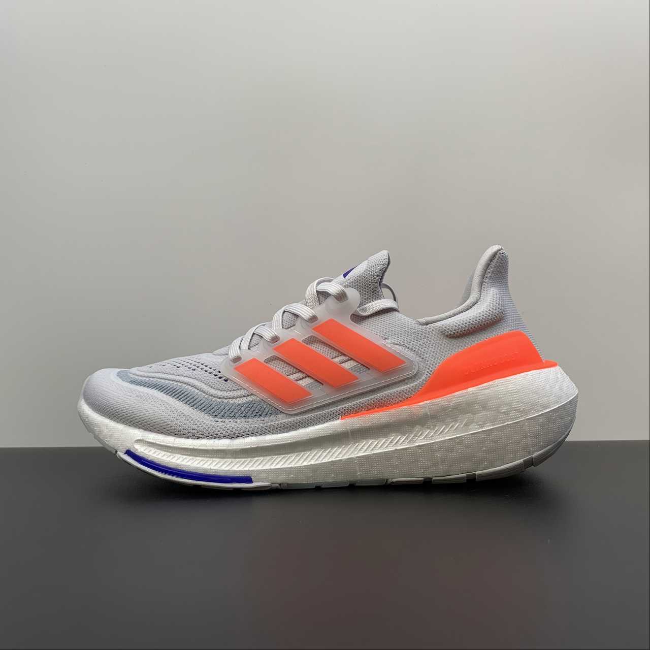 Adidas Ultraboost Light 23 - Cinza/Laranja
