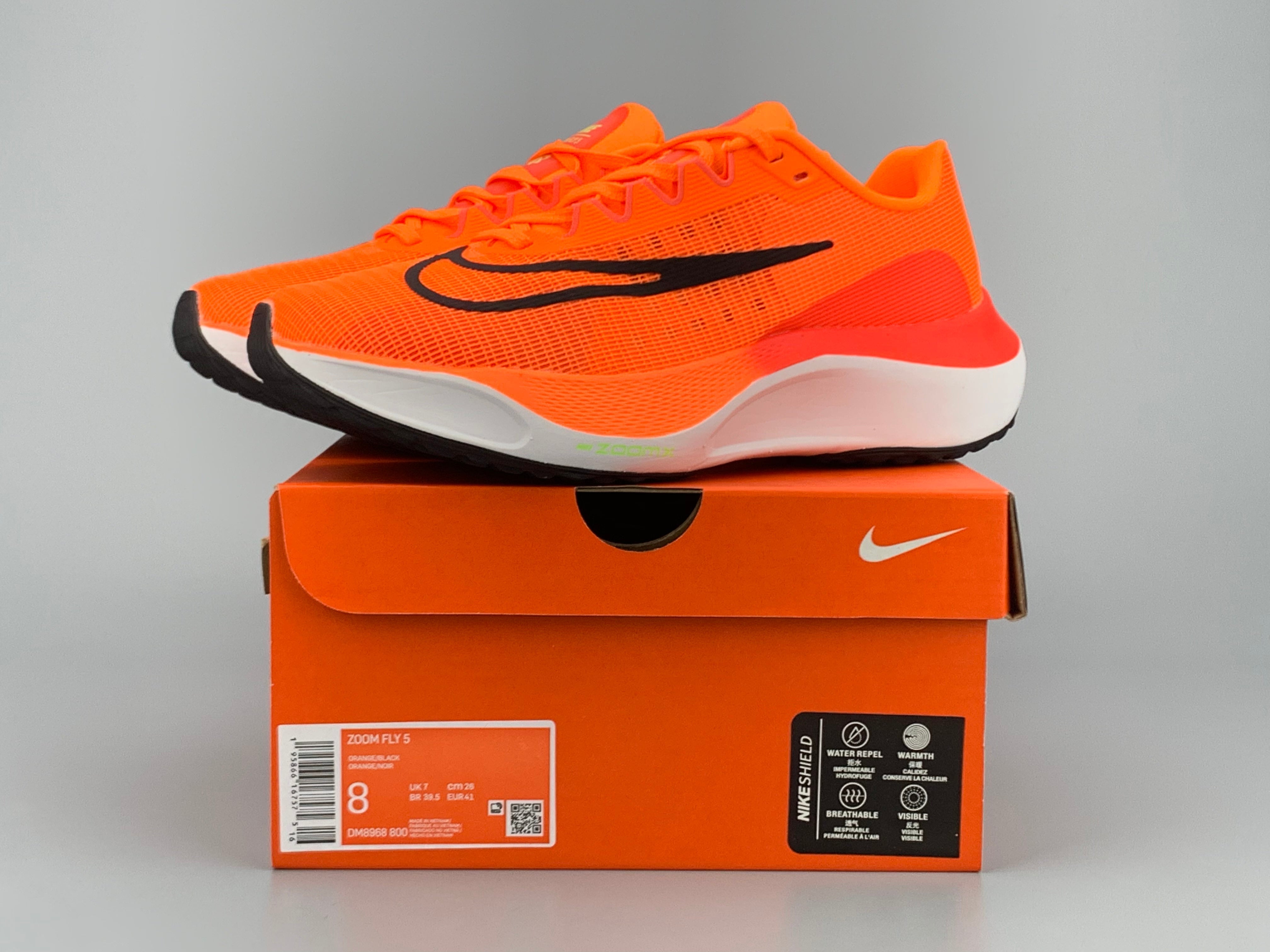 Nike Air ZoomX Fly 5 - Laranja/Branco
