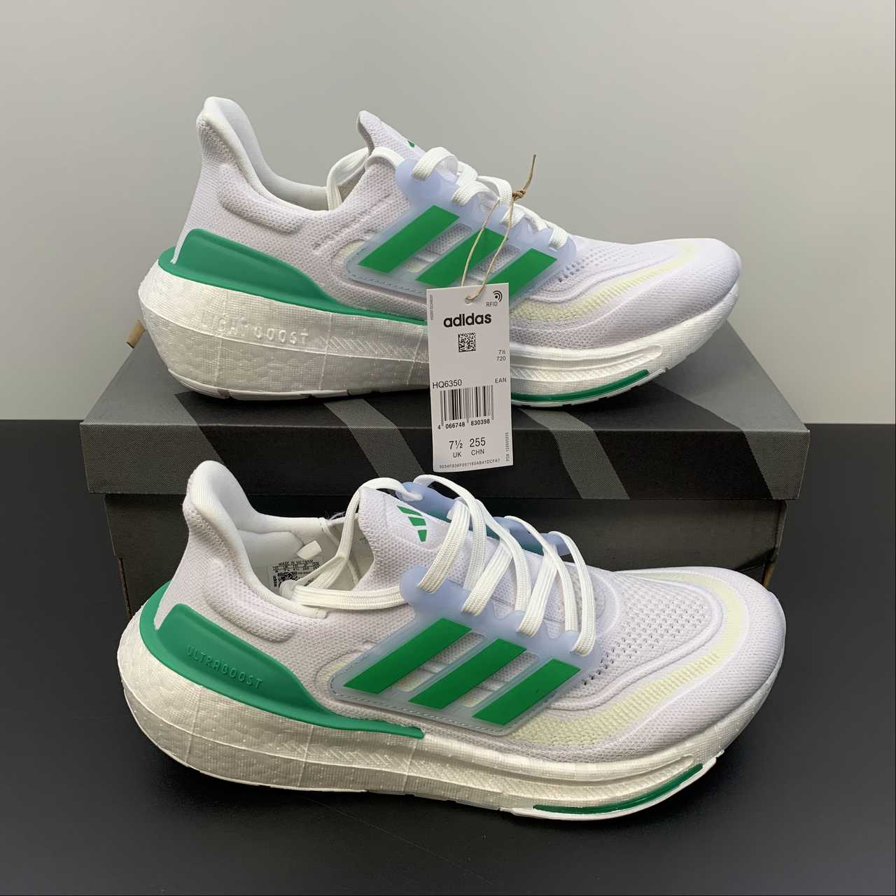 Adidas Ultraboost Light 23 - Cinza/Verde