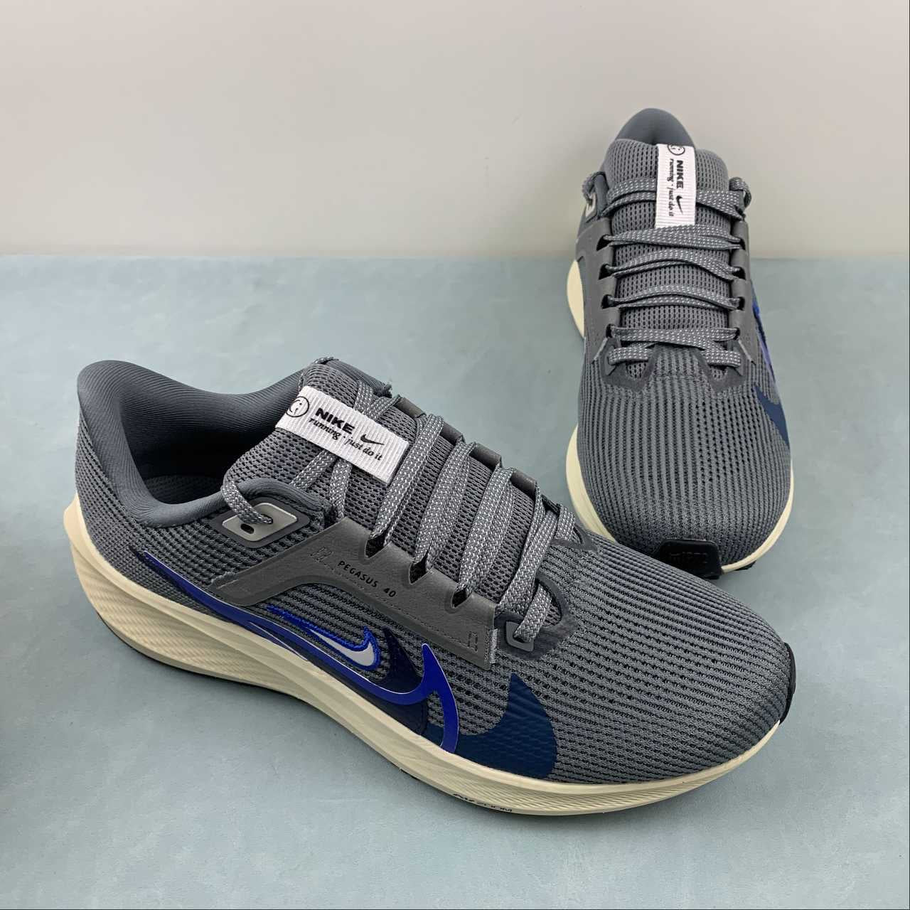Nike Air Zoom Pegasus 40 - Cinza/Azul