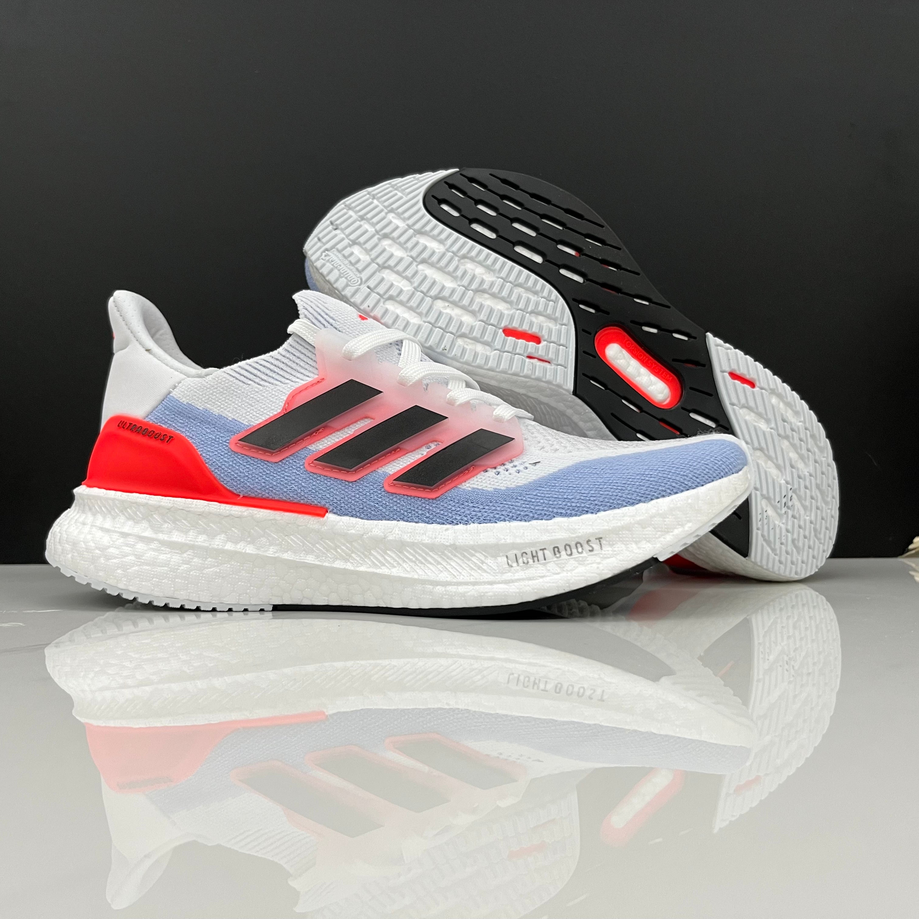 Adidas Ultraboost 5 - Branco/Roxo/Laranja