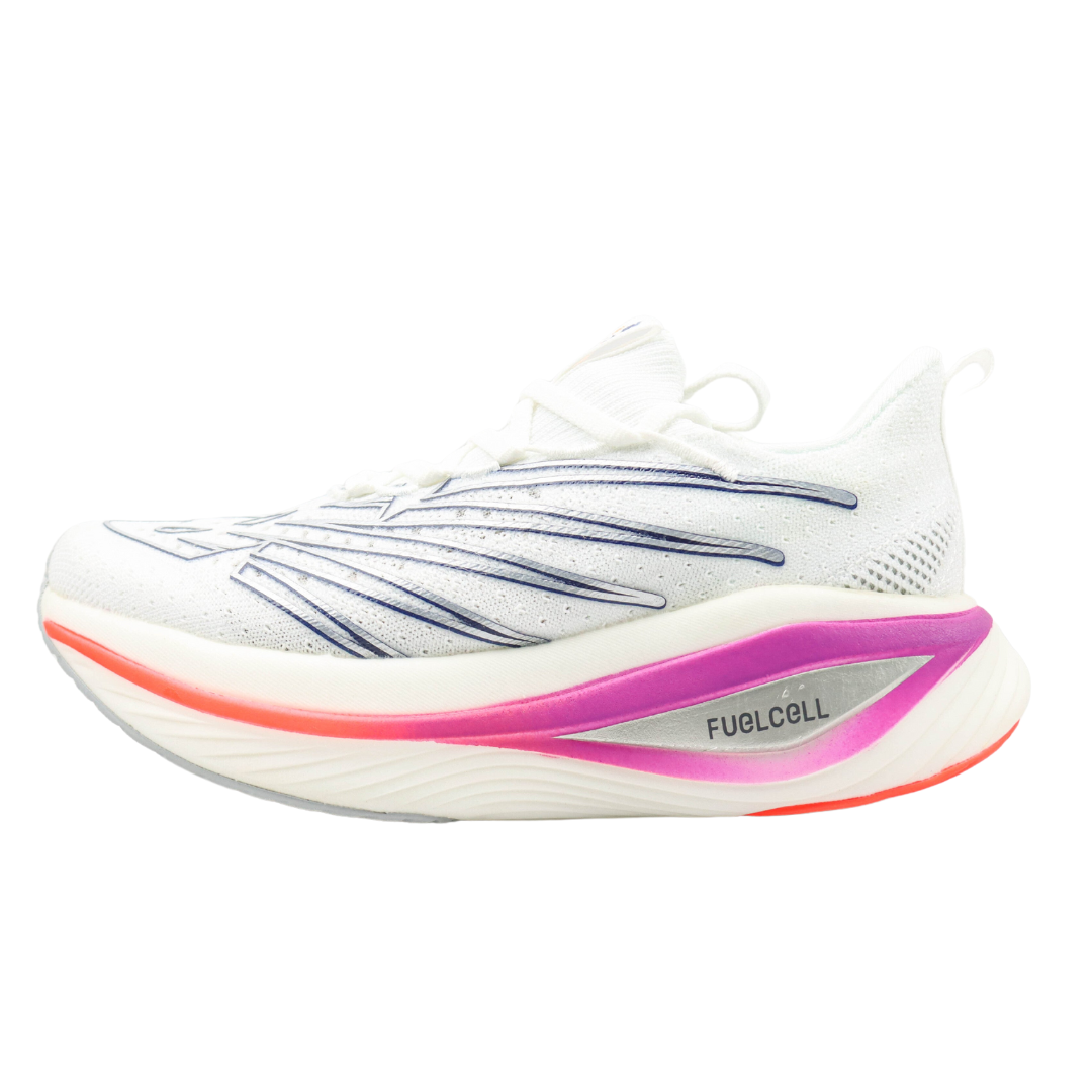 Tênis New Balance Fuelcell Supercomp Elite V3 - Branco/Rosa