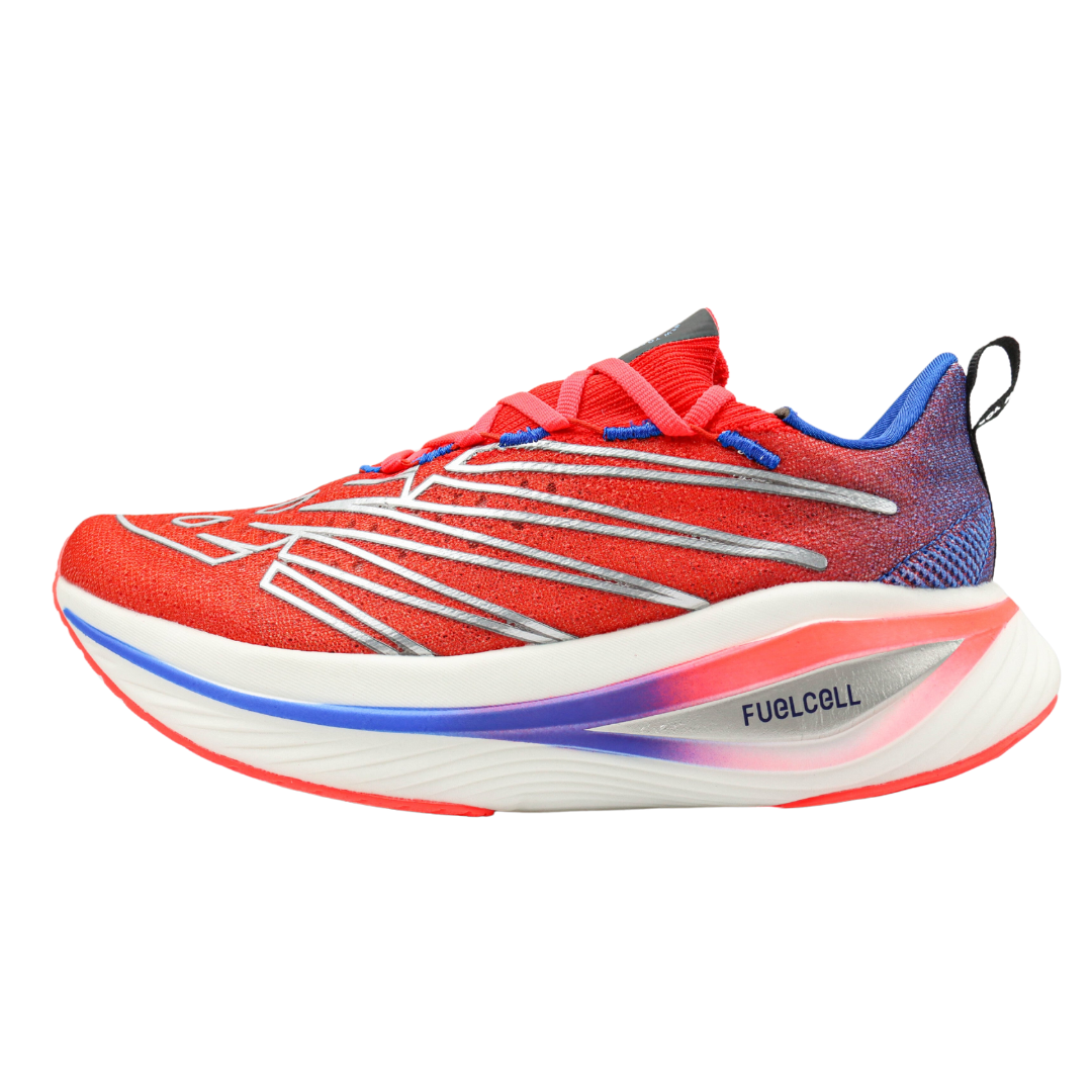 Tênis New Balance Fuelcell Supercomp Elite V3 - Vermelho/Roxo