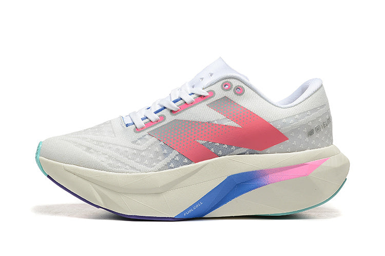 Tênis New Balance Fuelcell Supercomp Elite V4 - Branco/Rosa