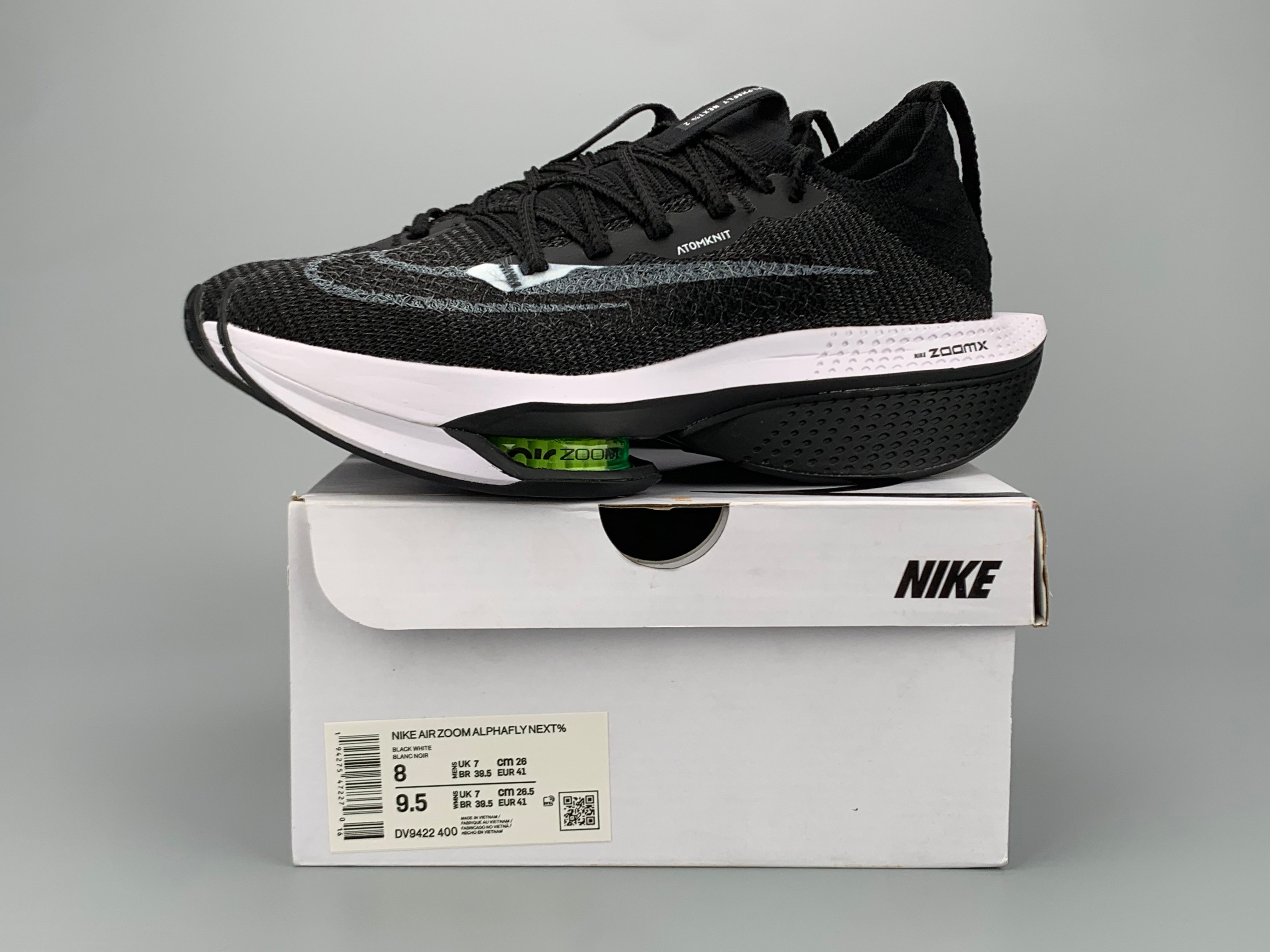 Nike Air ZoomX Alphafly Next 2 - Preto/Branco