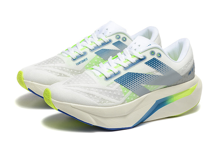 Tênis New Balance Fuelcell Supercomp Elite V4 - Branco/Azul