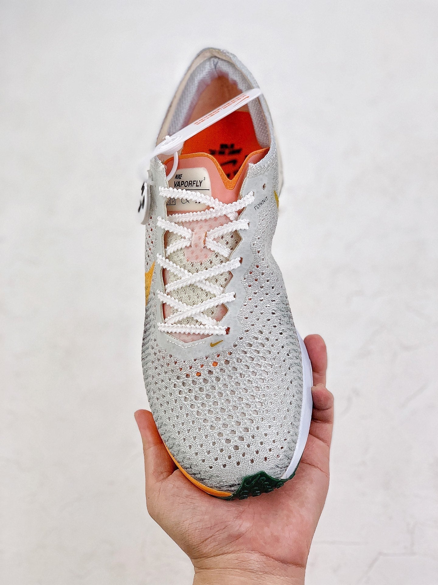 Nike Air Zoom X Vaporfly 3 - Cinza/Laranja