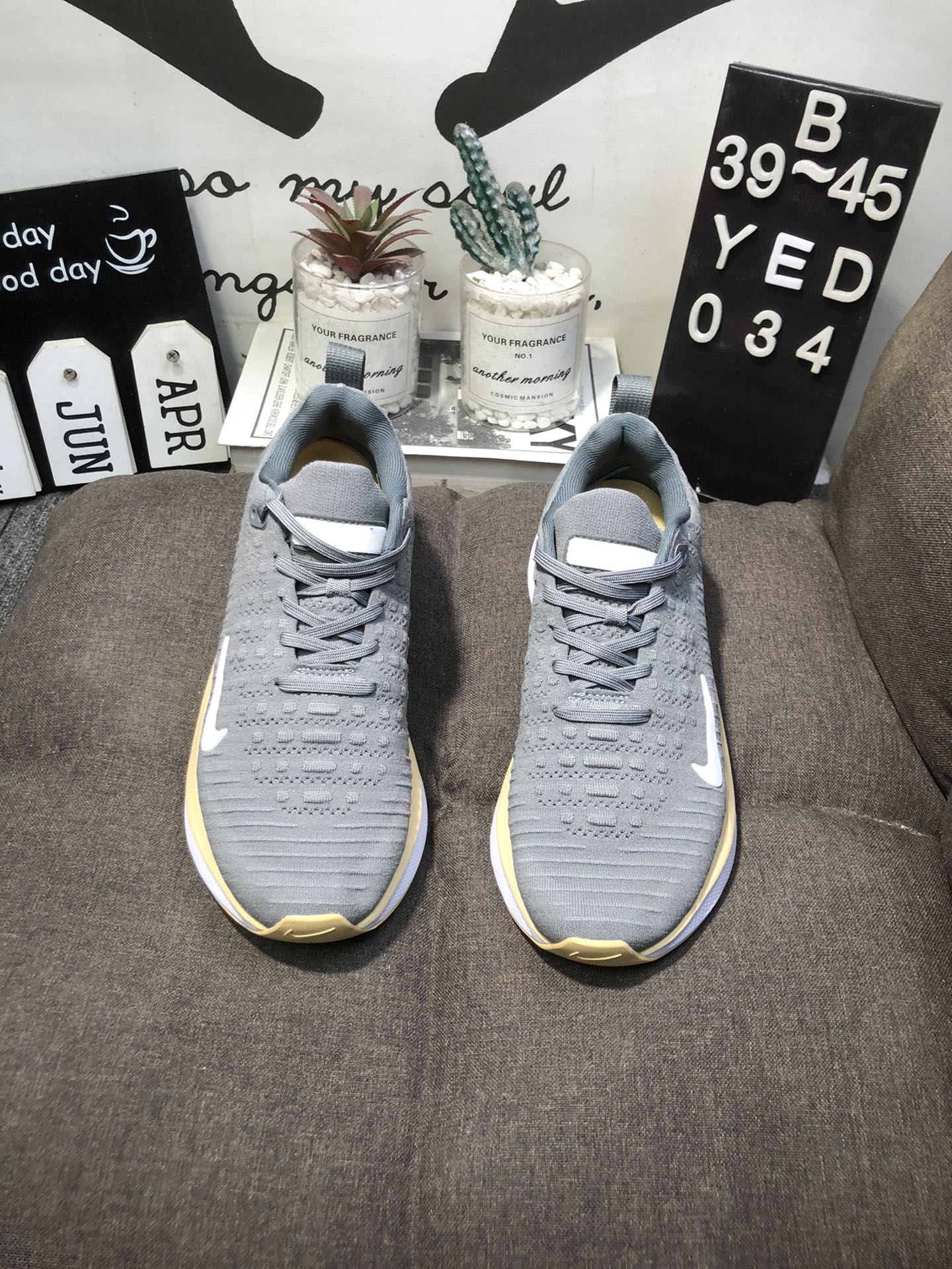 Nike Infinity Run 4 - Cinza/Laranja