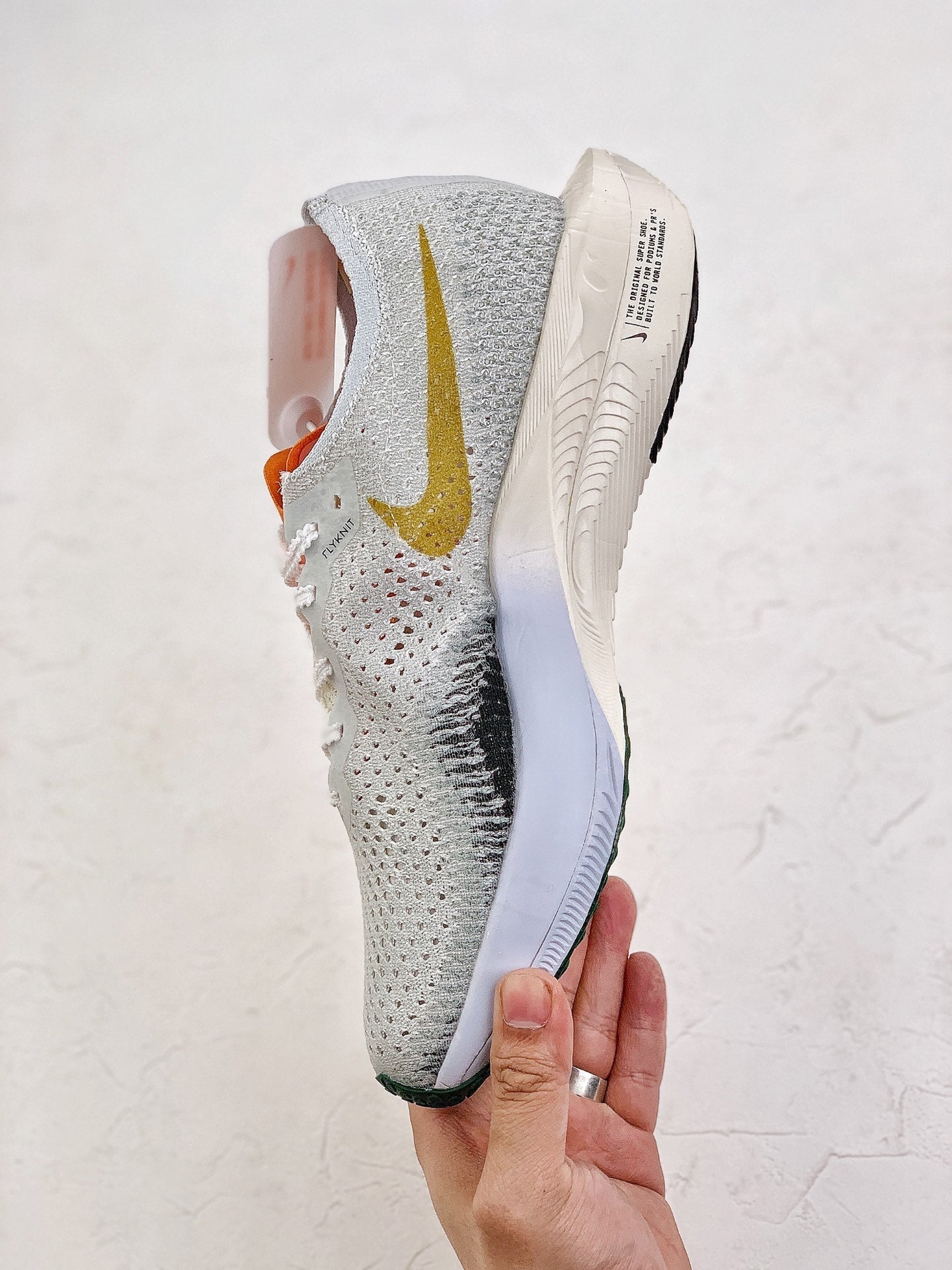 Nike Air Zoom X Vaporfly 3 - Cinza/Laranja