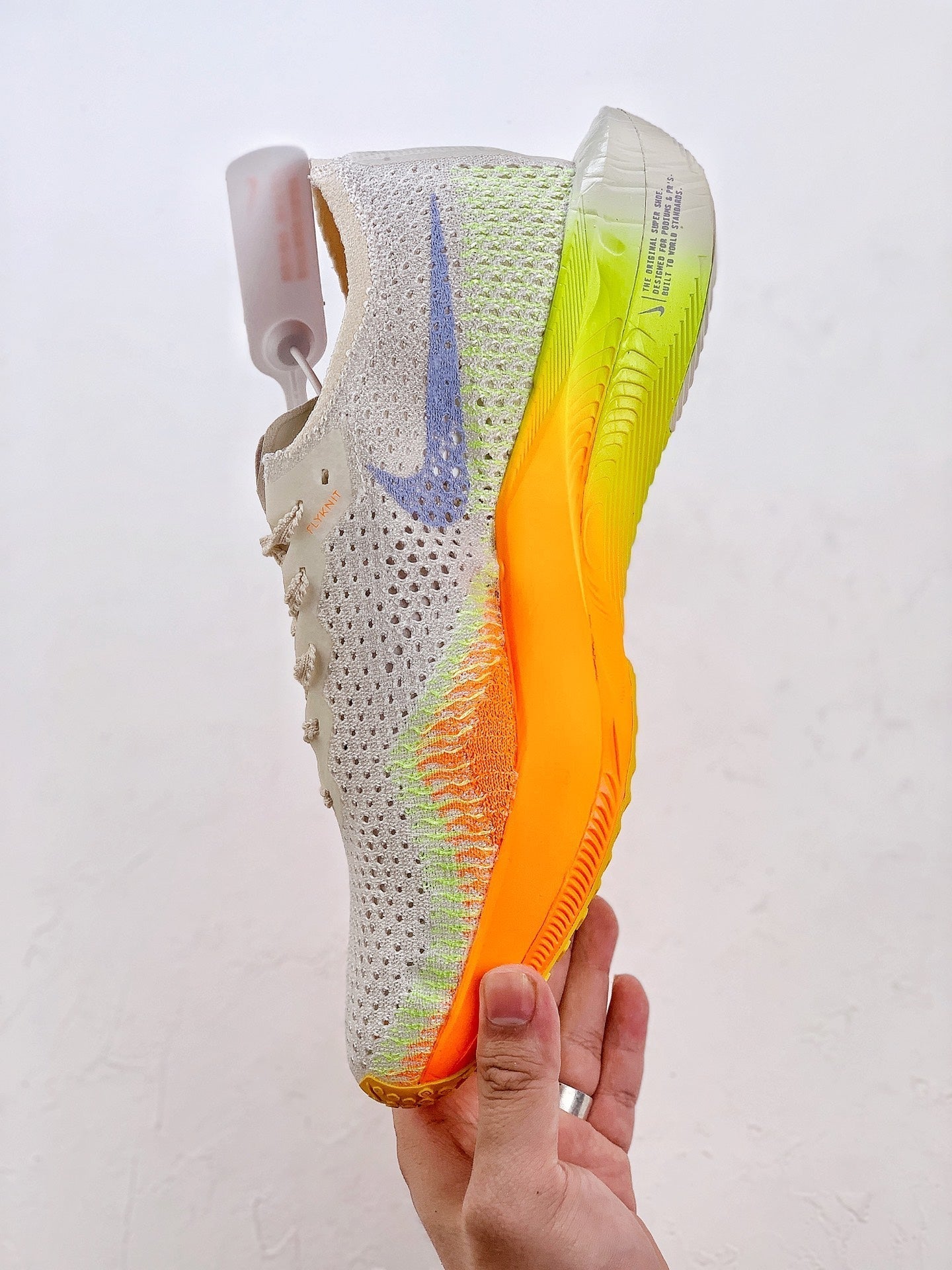 Nike Air Zoom X Vaporfly 3 - Branco/Laranja/Azul