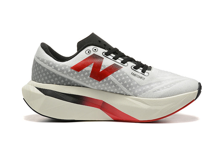 Tênis New Balance Fuelcell Supercomp Elite V4 - Branco/Preto/Vermelho