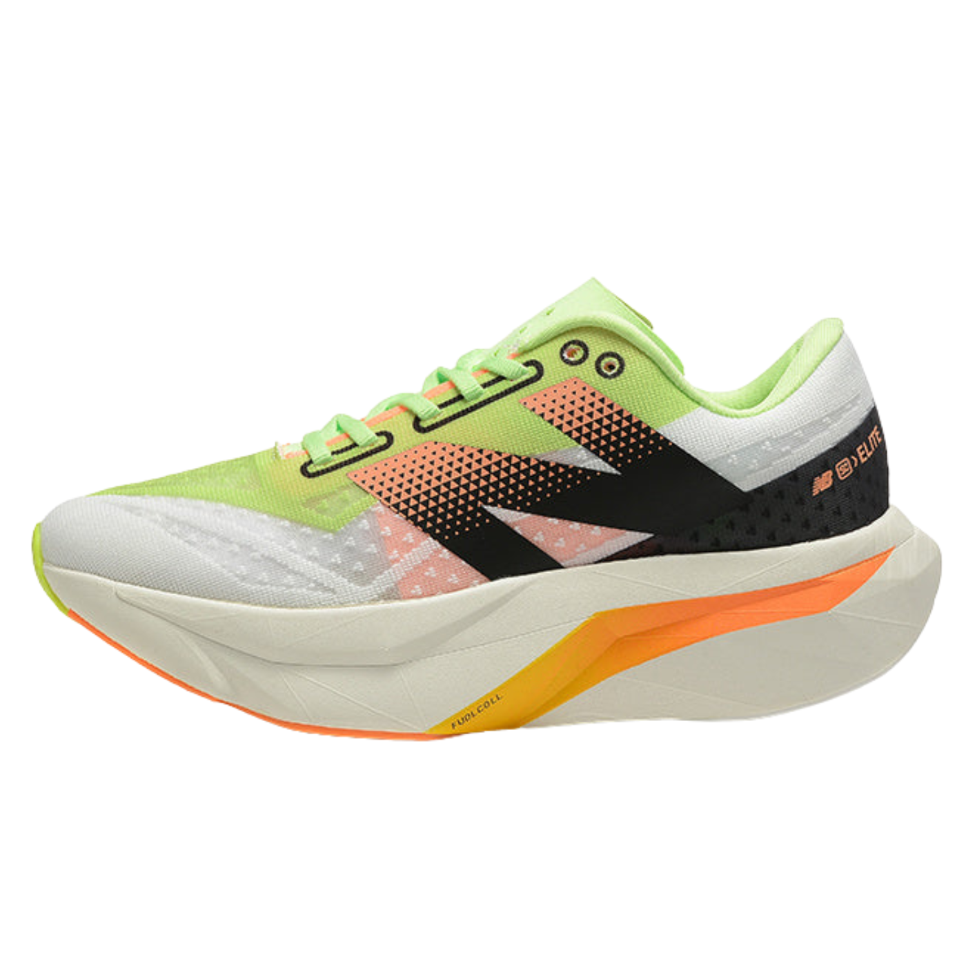 Tênis New Balance Fuelcell Supercomp Elite V4 - Branco/Verde