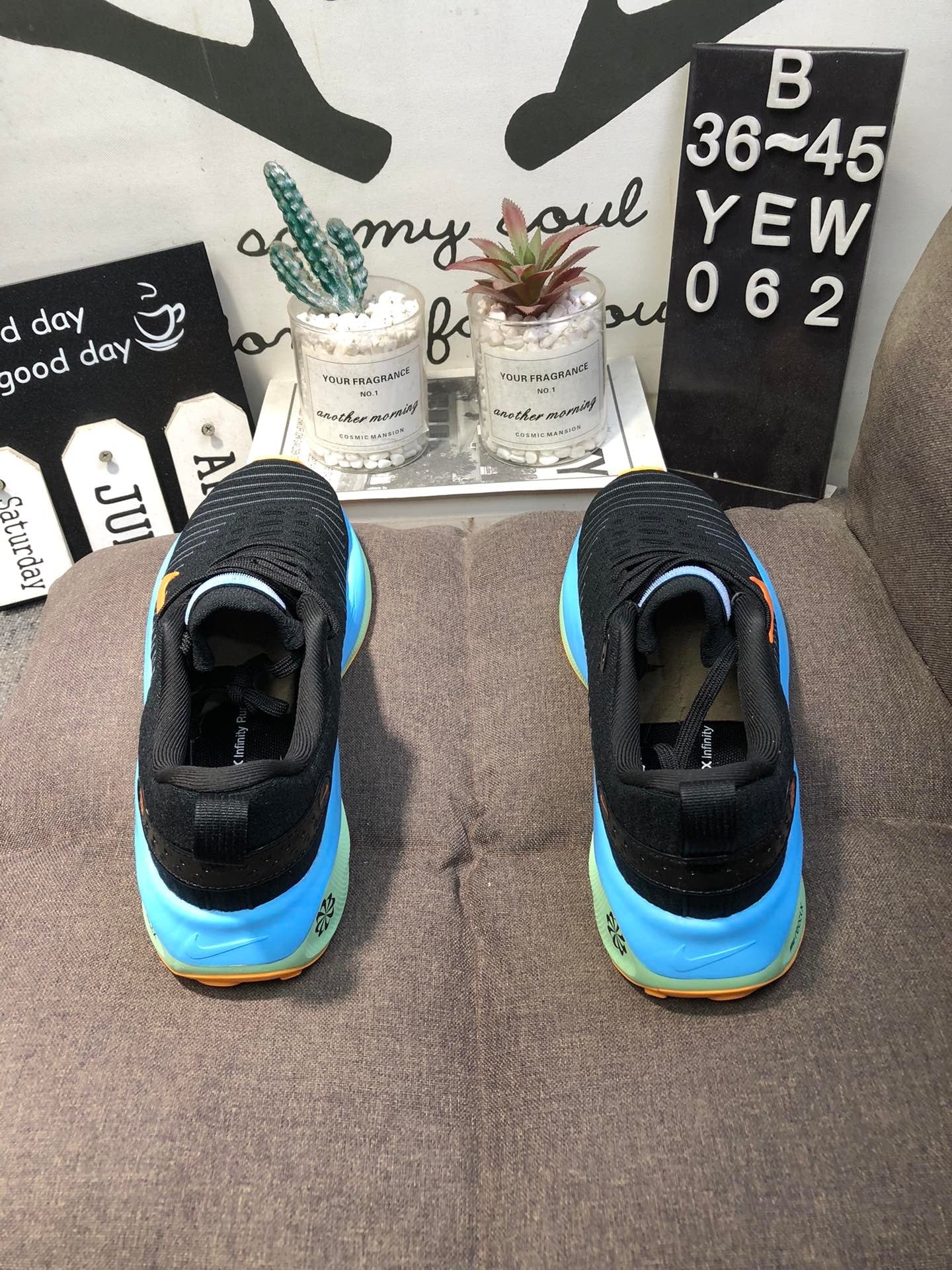 Nike Infinity Run 4 Preto/Azul/Laranja