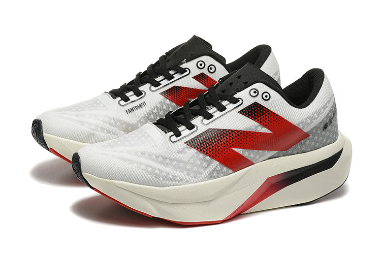 Tênis New Balance Fuelcell Supercomp Elite V4 - Branco/Preto/Vermelho