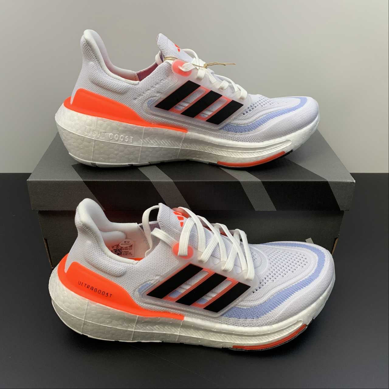 Adidas Ultraboost Light 23 - Lilás/Preto/Laranja
