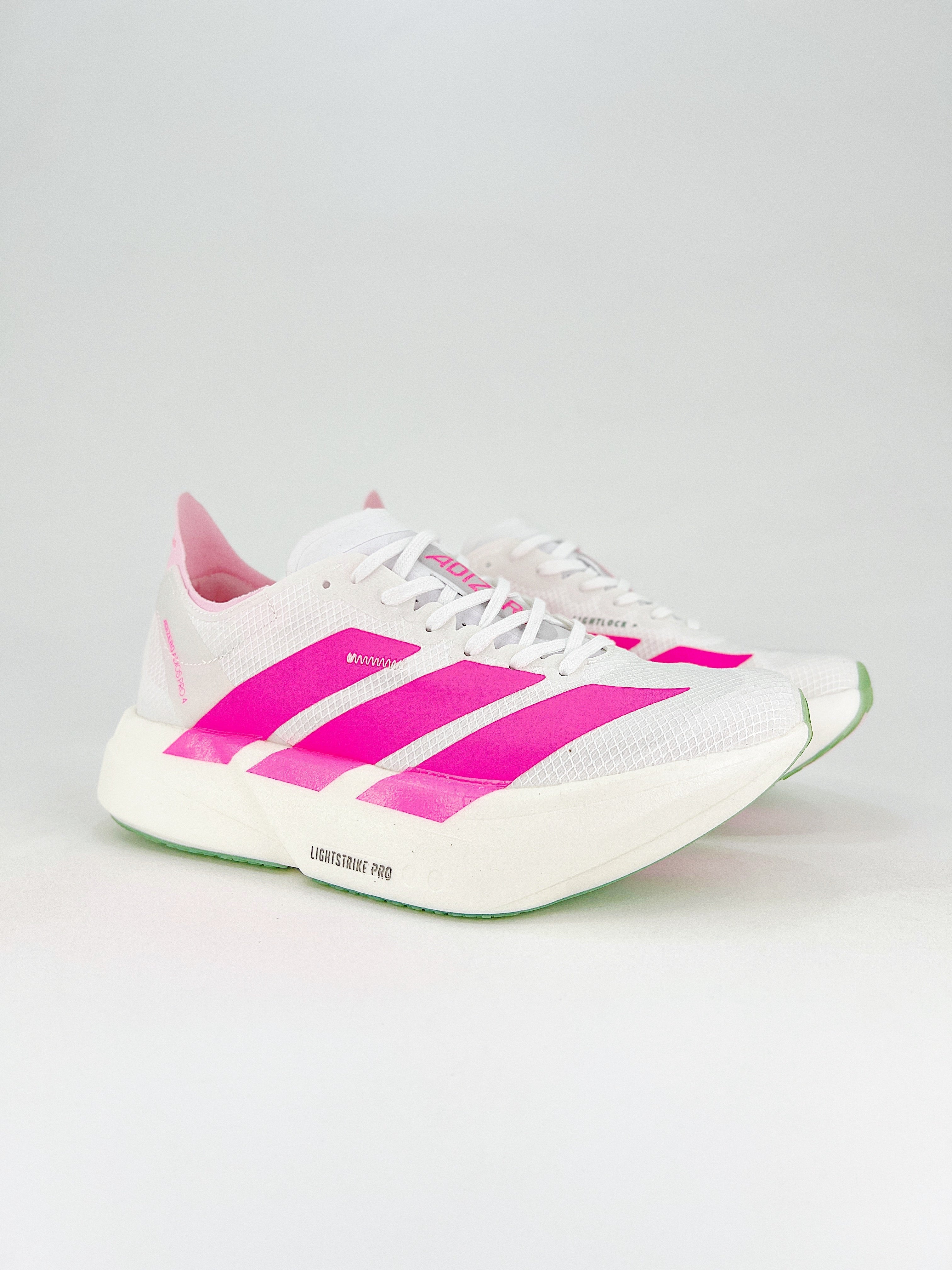 Adidas Adizero Adios Pro 4 - Branco/Rosa
