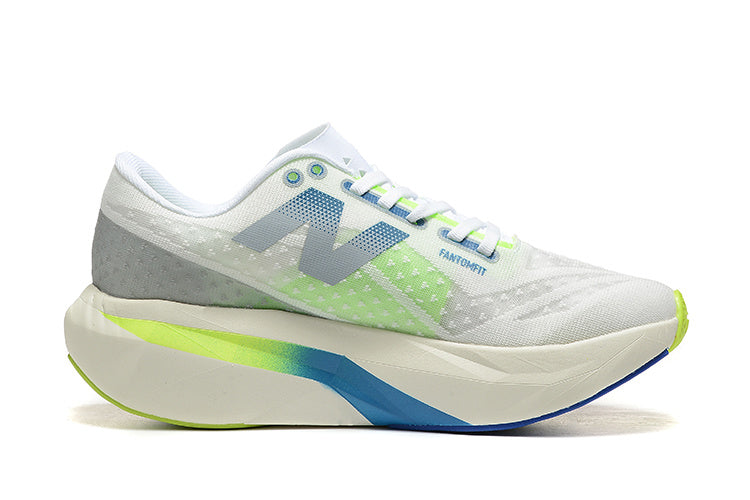 Tênis New Balance Fuelcell Supercomp Elite V4 - Branco/Azul