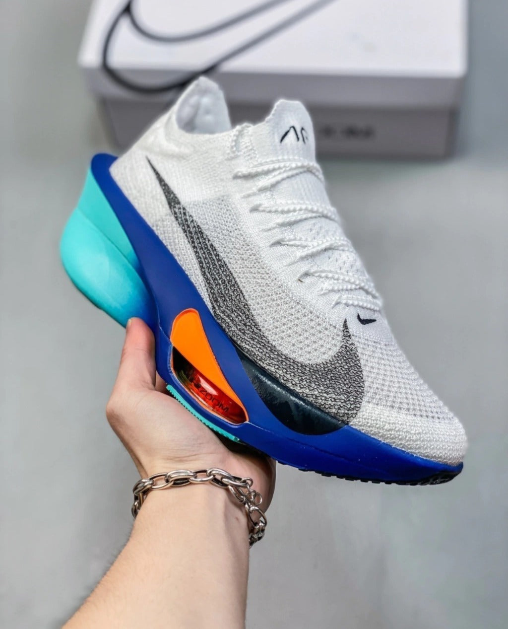 Tênis Nike Air Zoom Alphafly Next 3 'Blue White' Azul/Branco