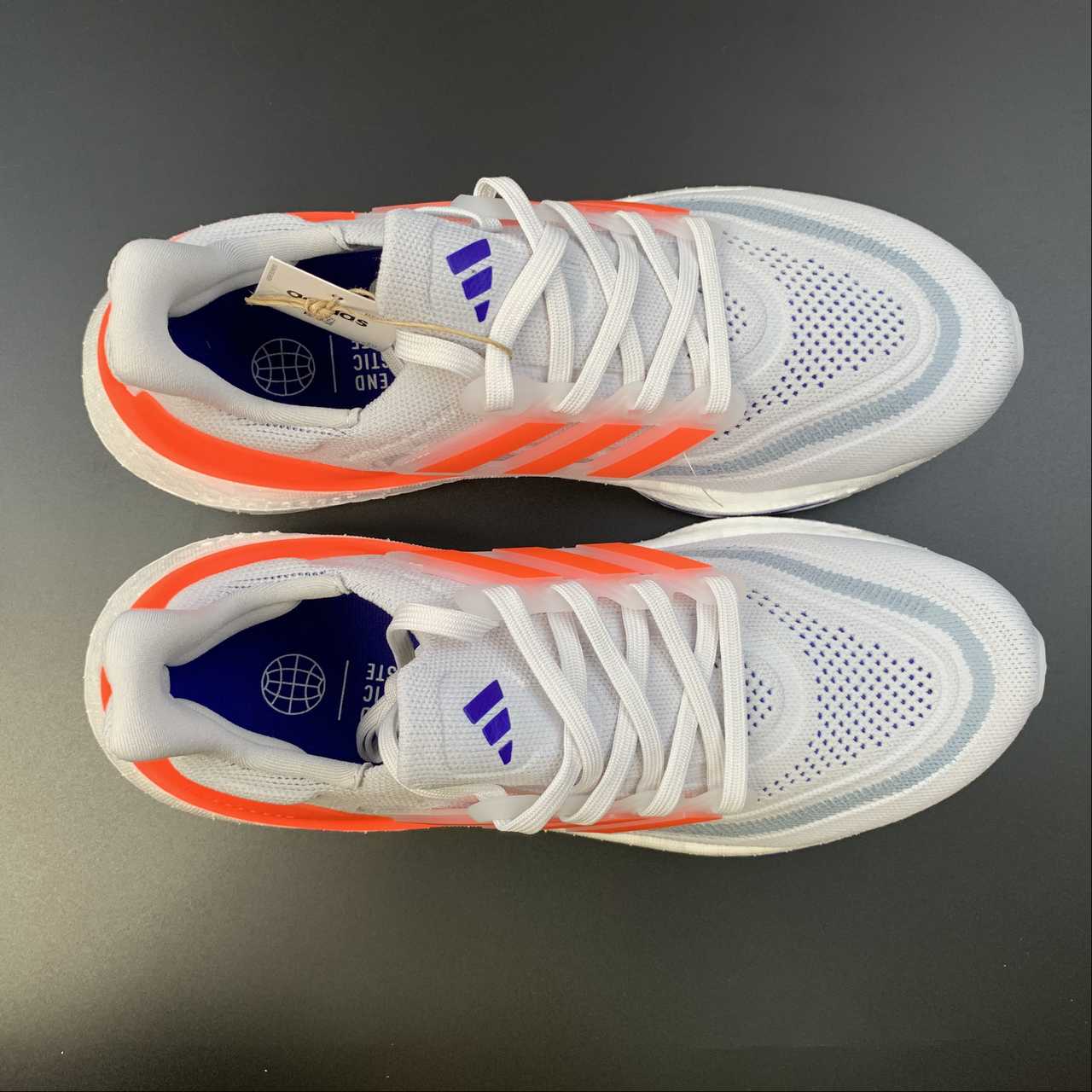 Adidas Ultraboost Light 23 - Cinza/Laranja