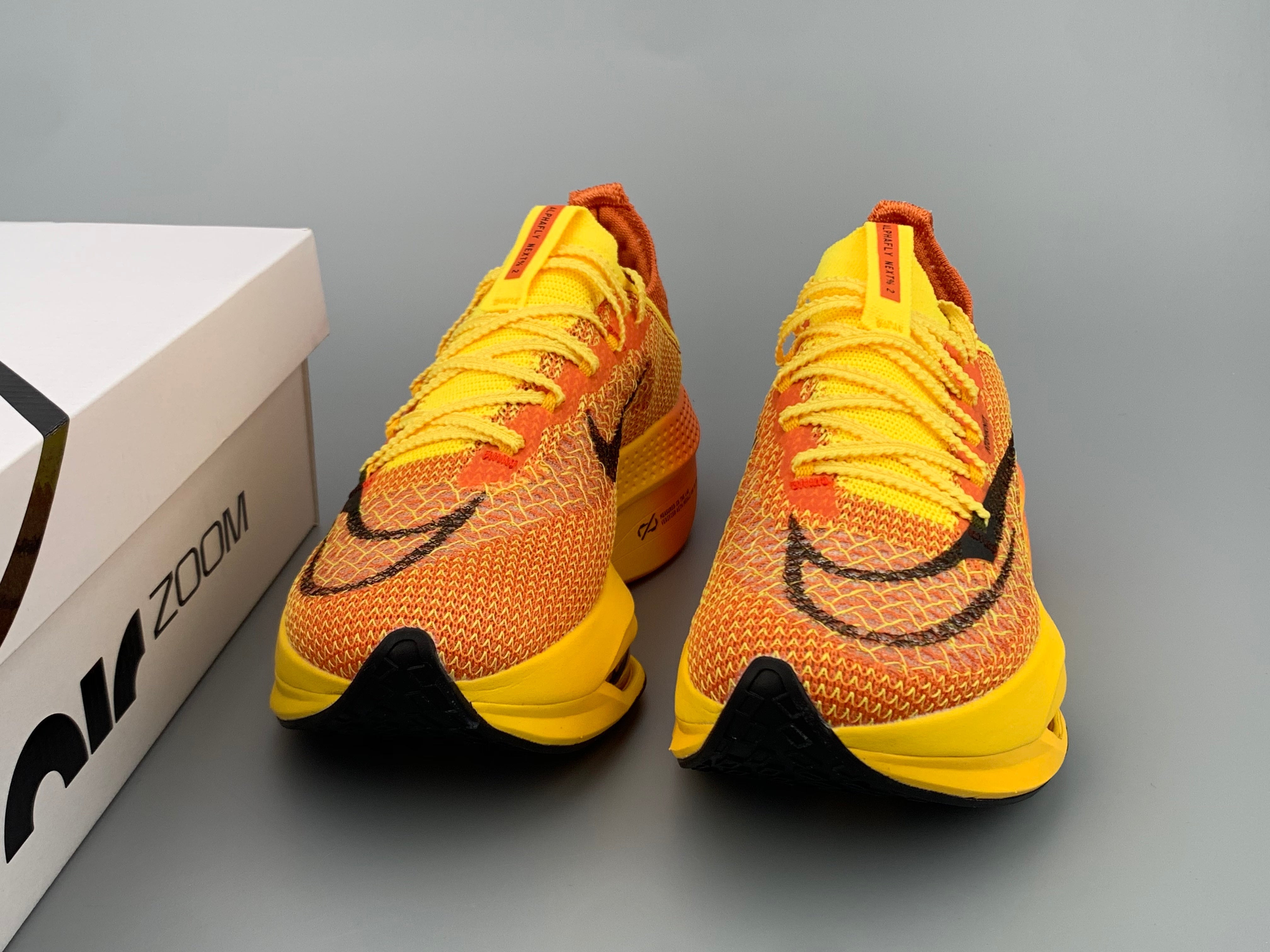 Nike Air ZoomX Alphafly Next 2 - Laranja/Amarelo