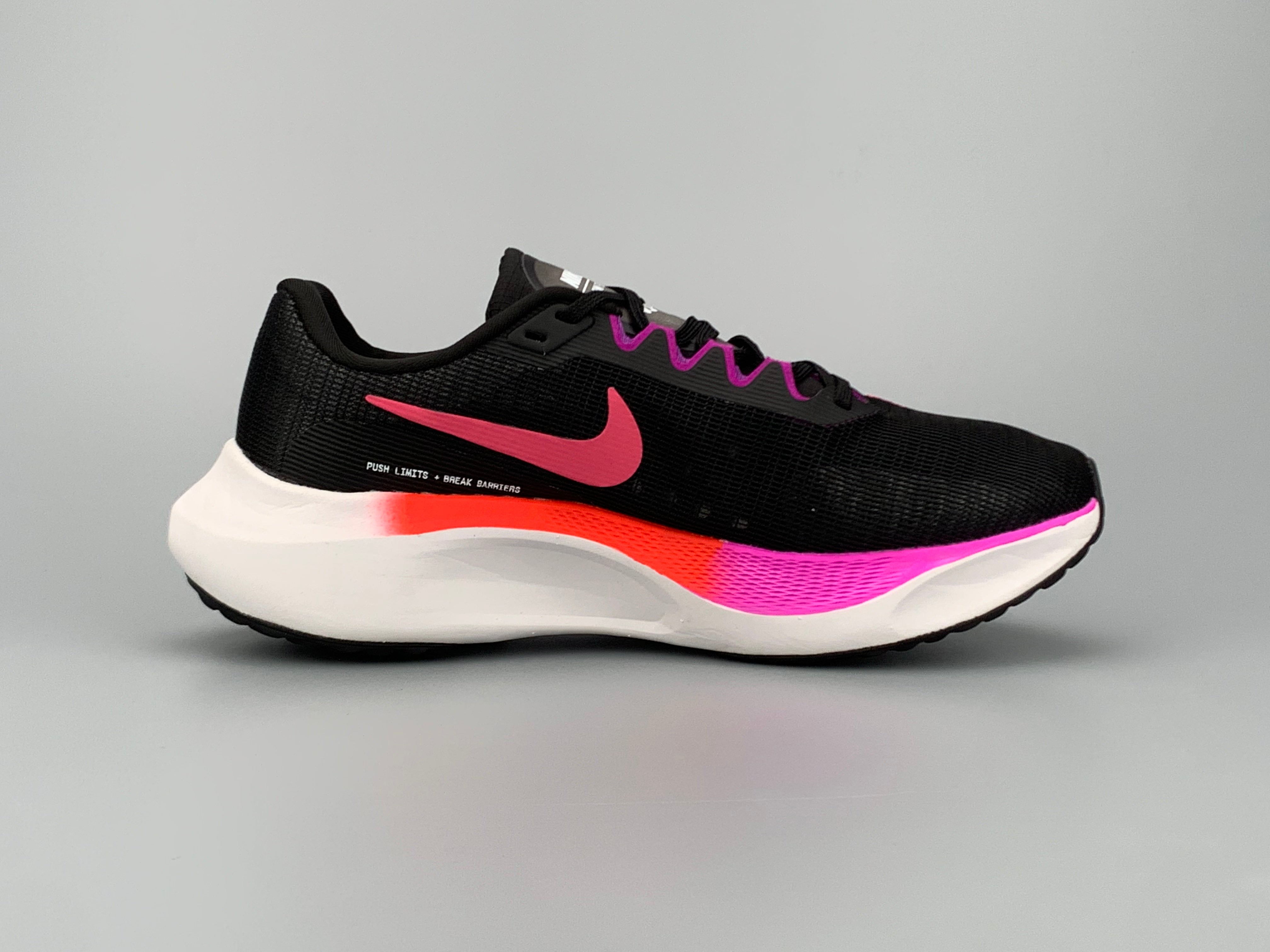 Nike Air ZoomX Fly 5 - Preto/Rosa/Branco