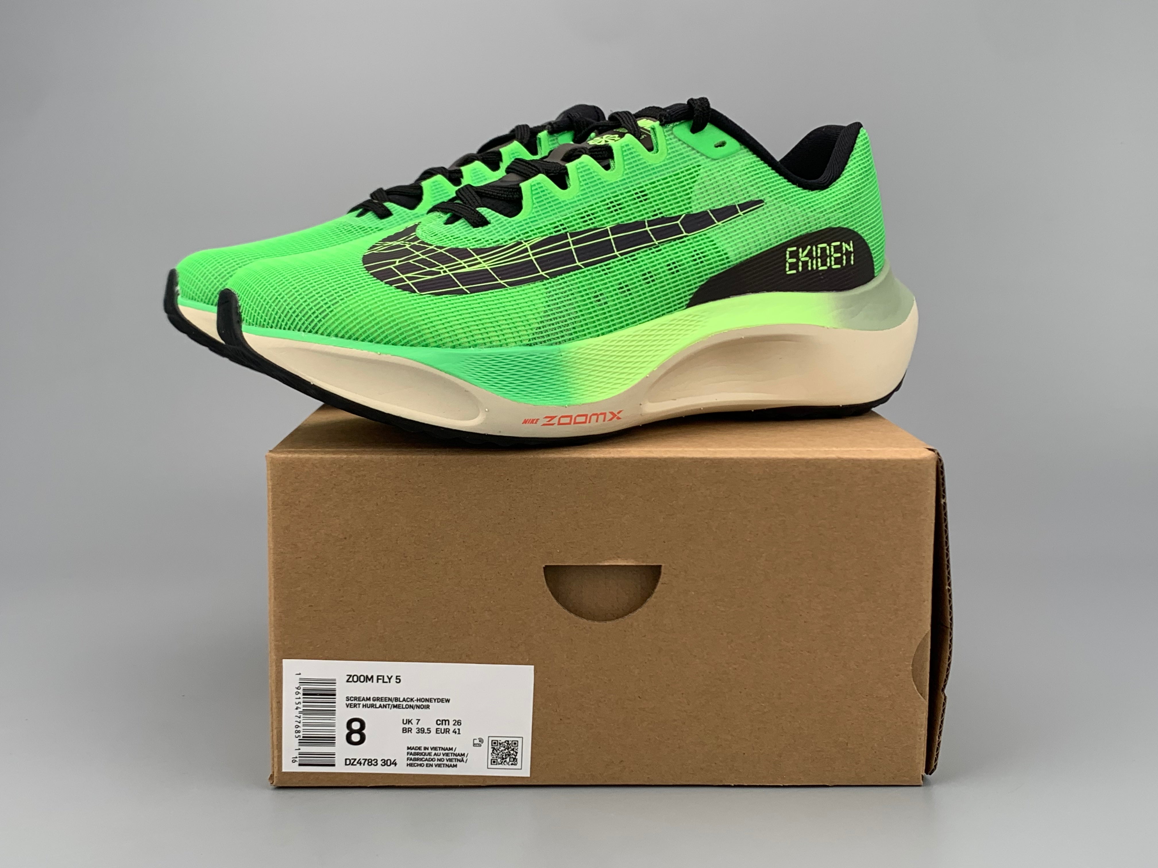 Nike Air ZoomX Fly 5 - Verde/Preto