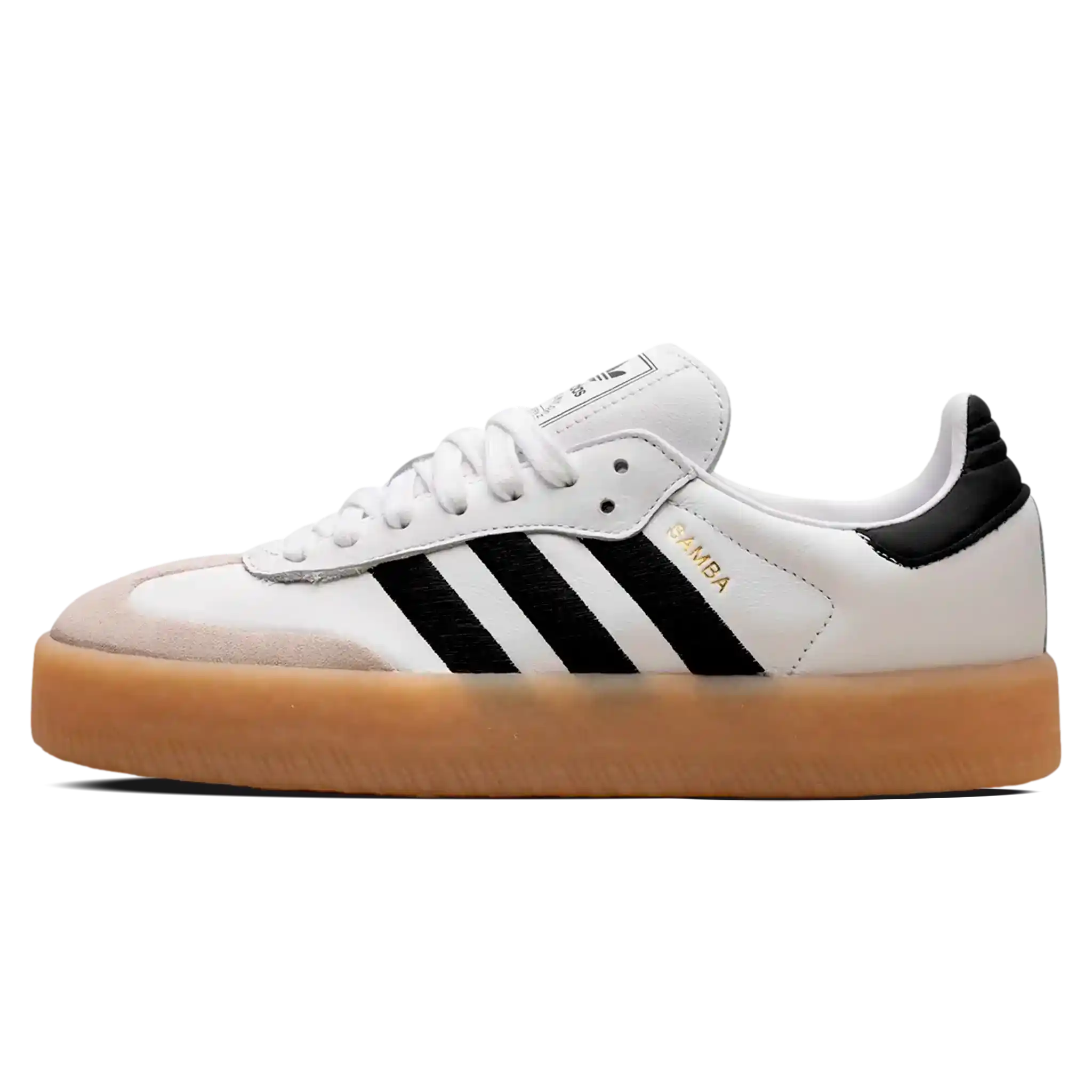 Tênis Adidas Sambae Feminino "White Black" Branco / Preto