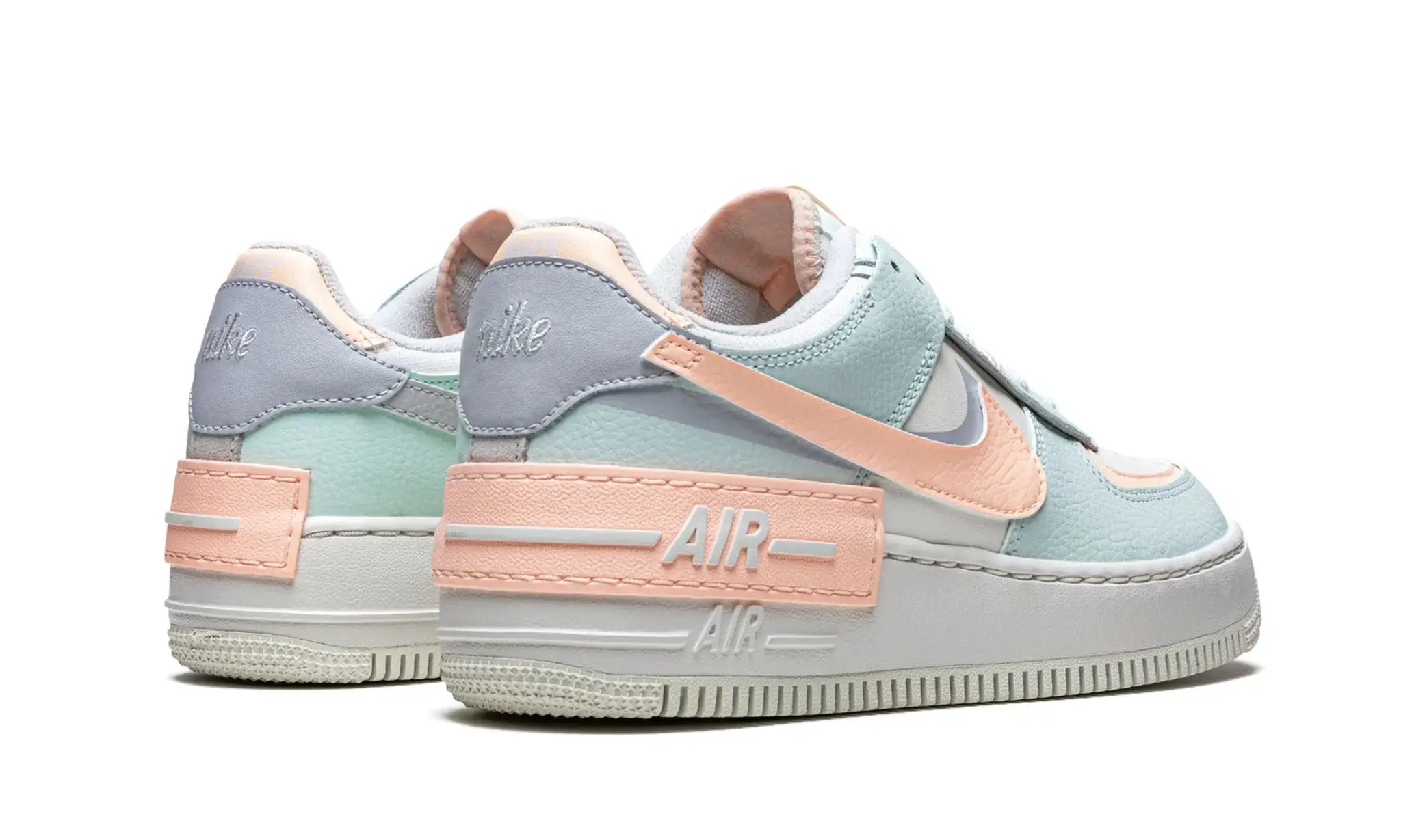 Tênis Air Force 1 Shadow Feminino "Barely Green" Verde / Salmão