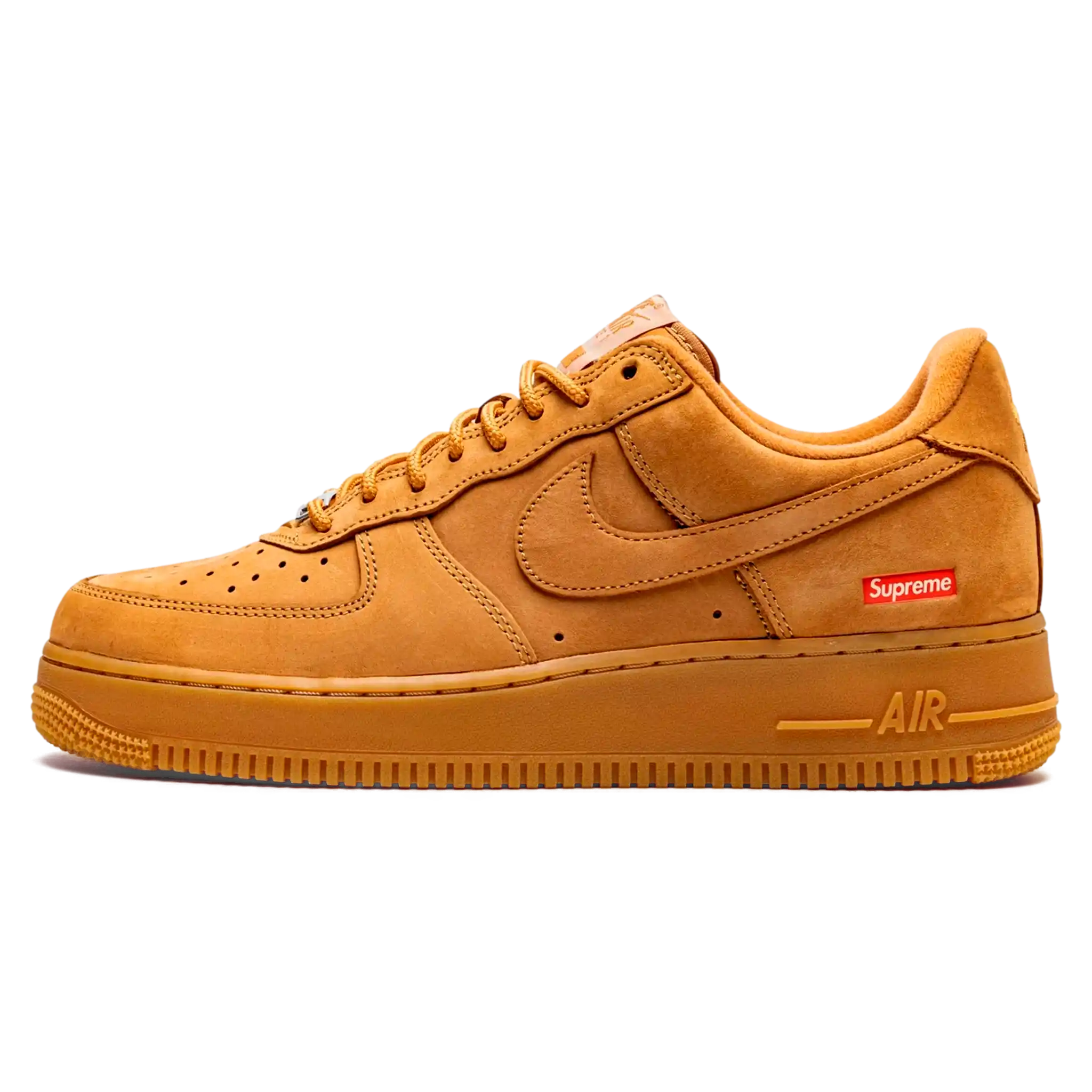 Tênis Air Force 1 x Supreme "Wheat" Marrom