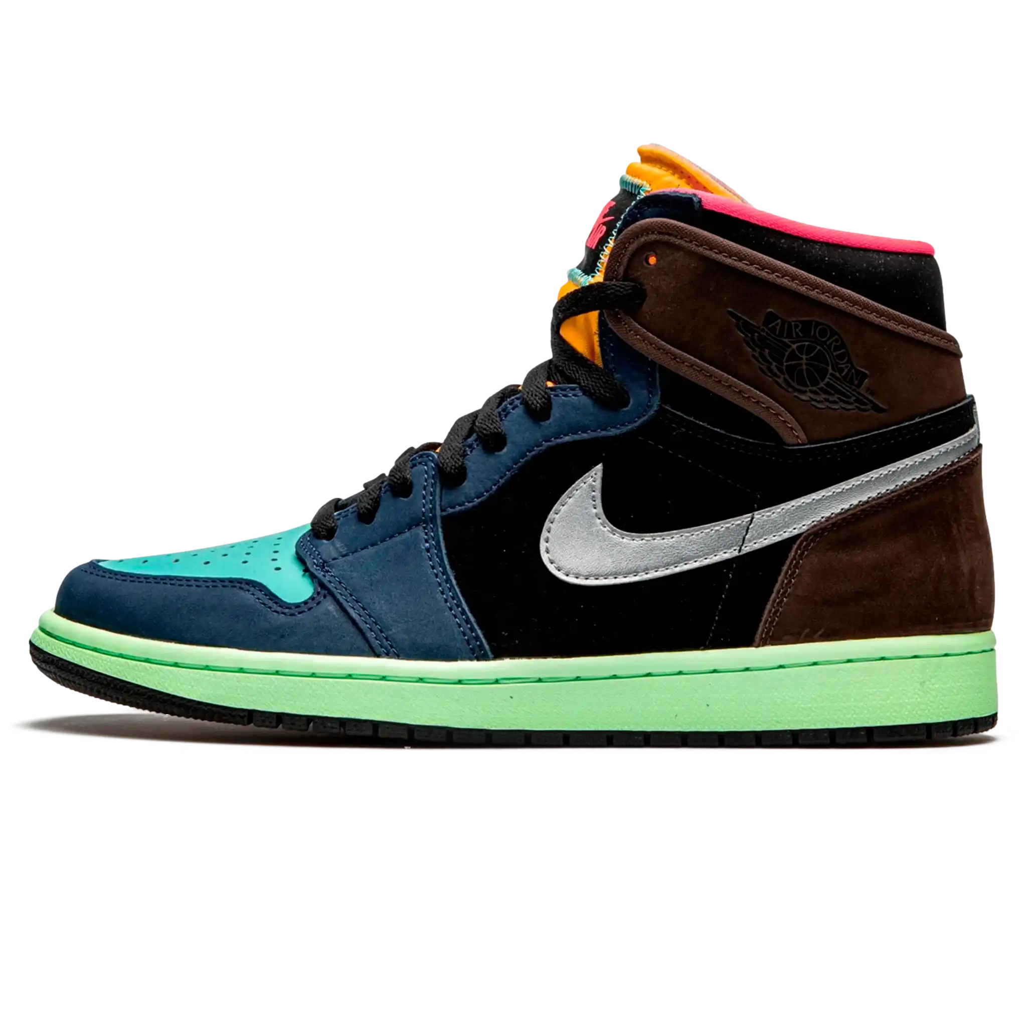 Tênis Air Jordan 1 High "Bio Hack" Colorido