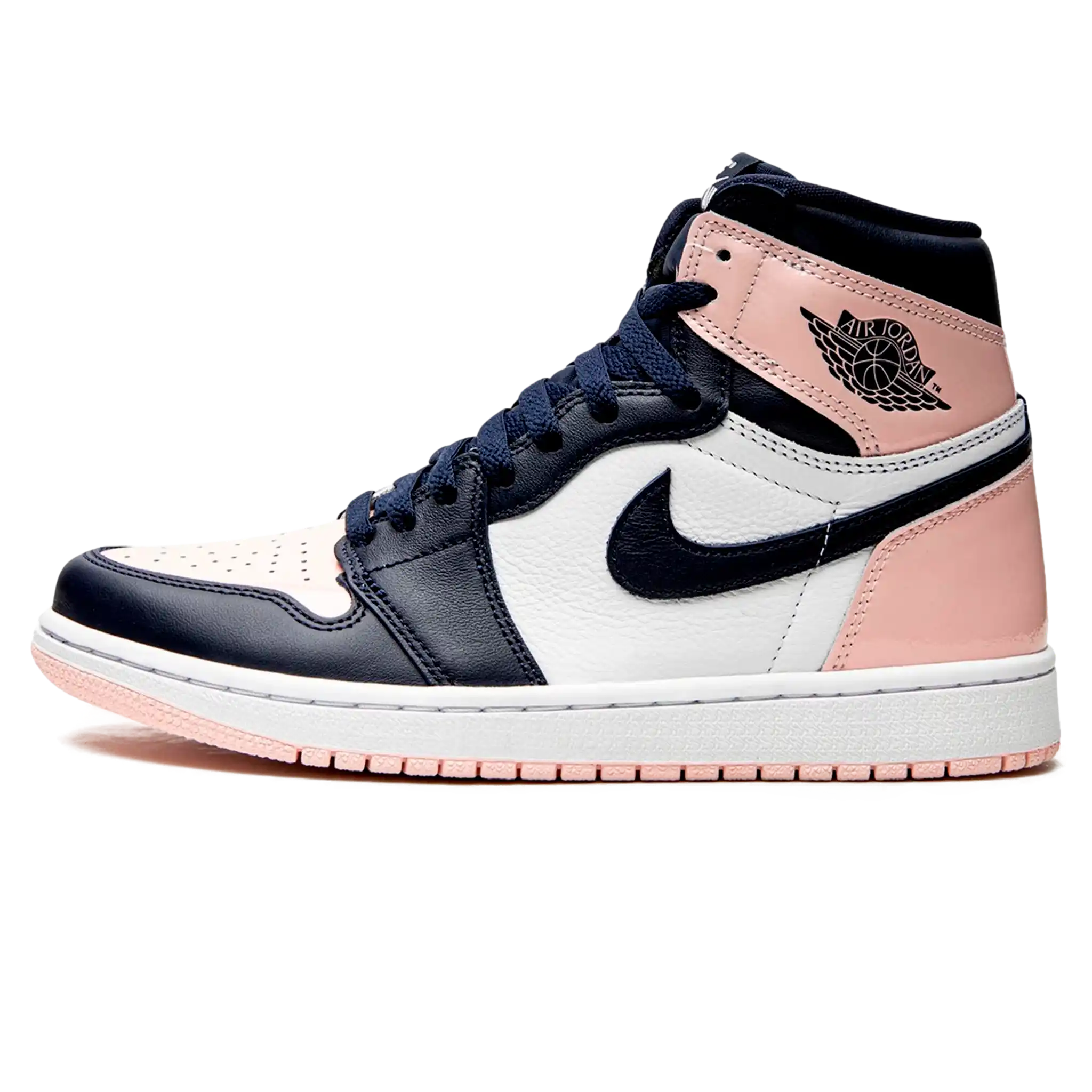 Tênis Air Jordan 1 High Feminino "Bubble Gum" Rosa