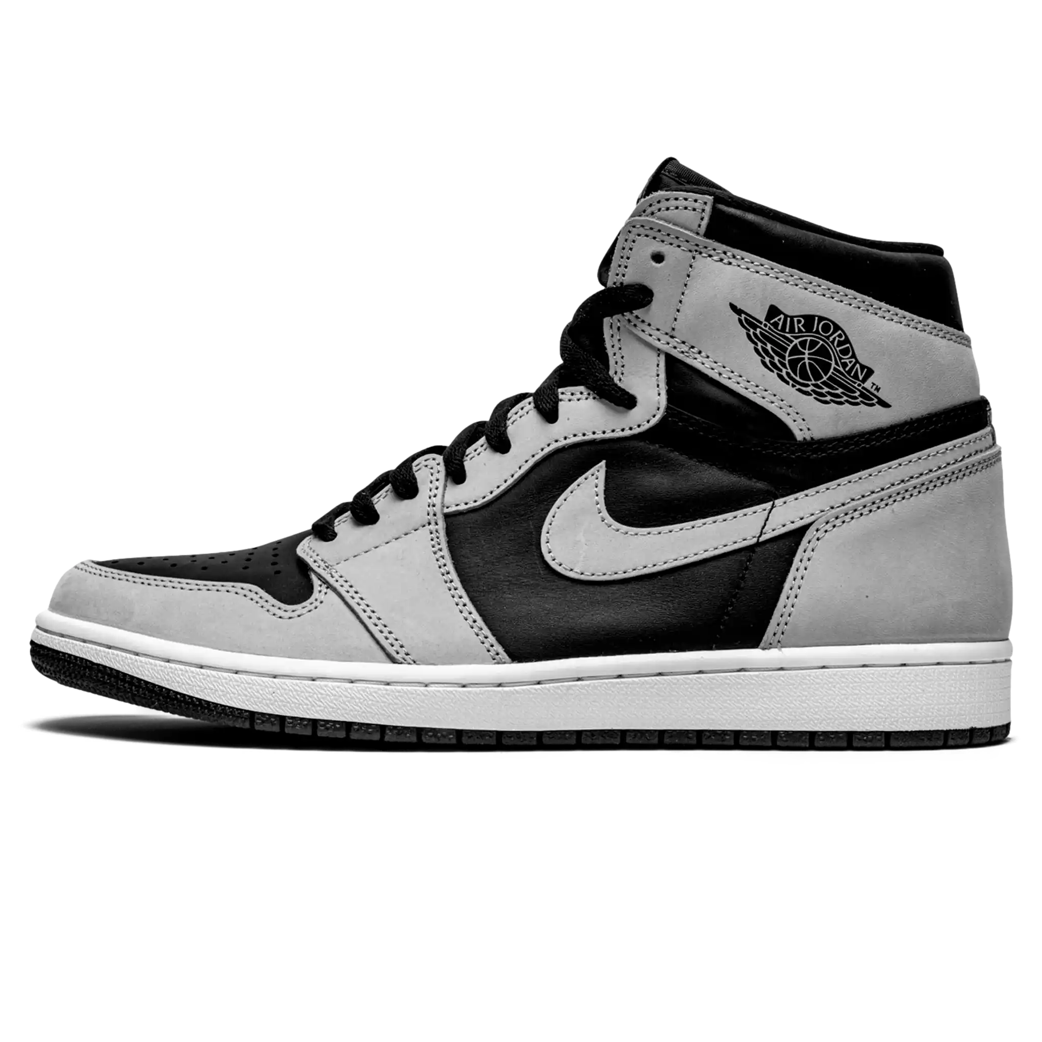 Tênis Air Jordan 1 High "Shadow 2.0" Cinza / Preto