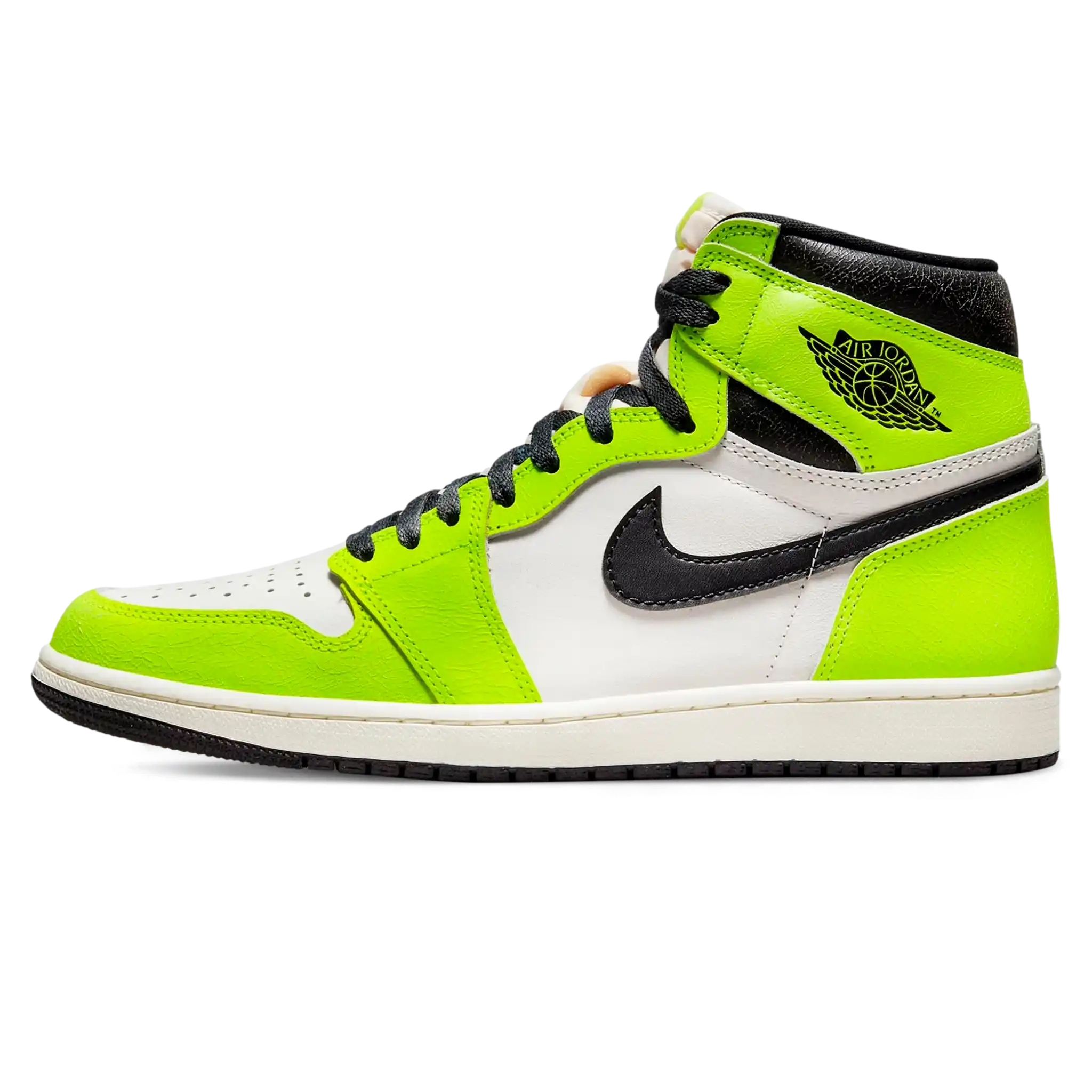 Tênis Air Jordan 1 High "Visionaire Volt" Verde