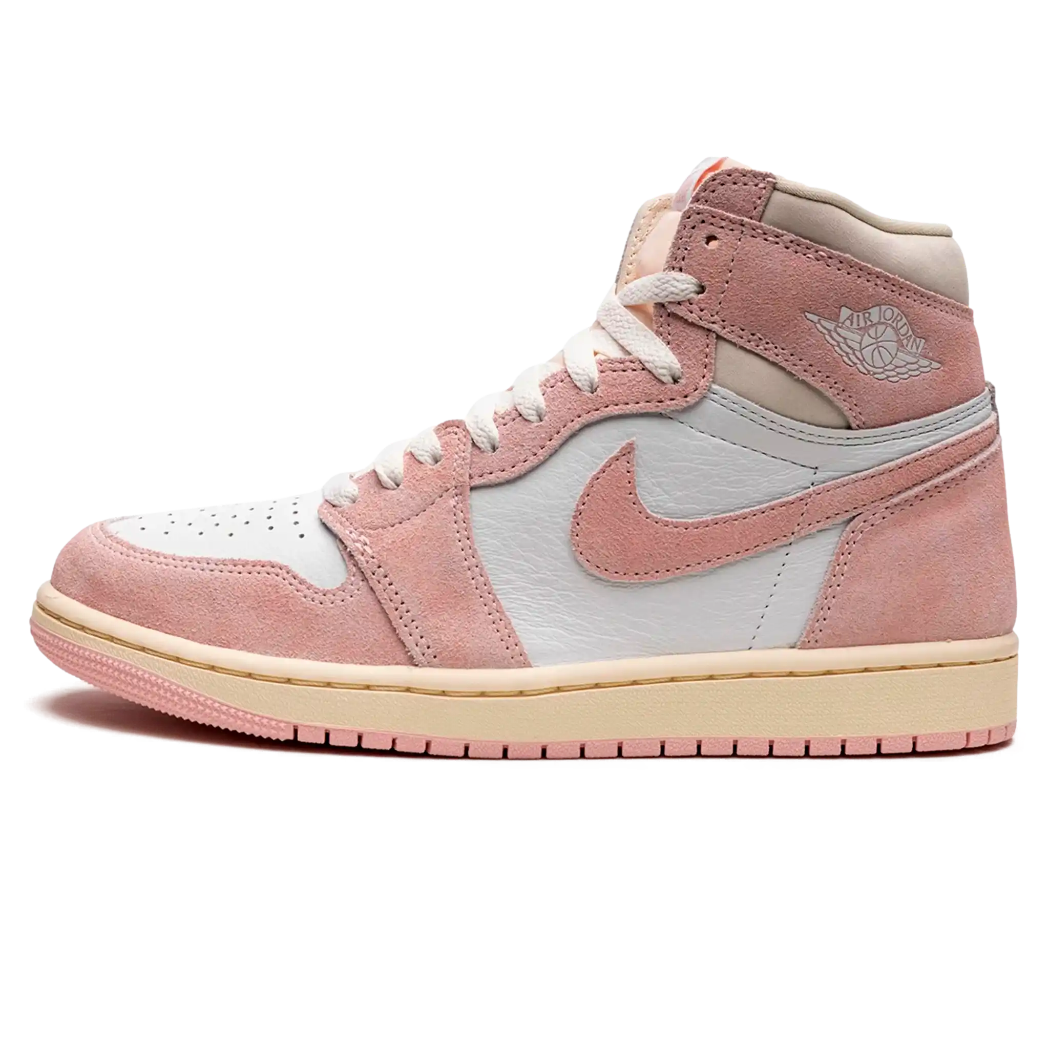Tênis Air Jordan 1 High Feminino "Washed Pink" Rosa