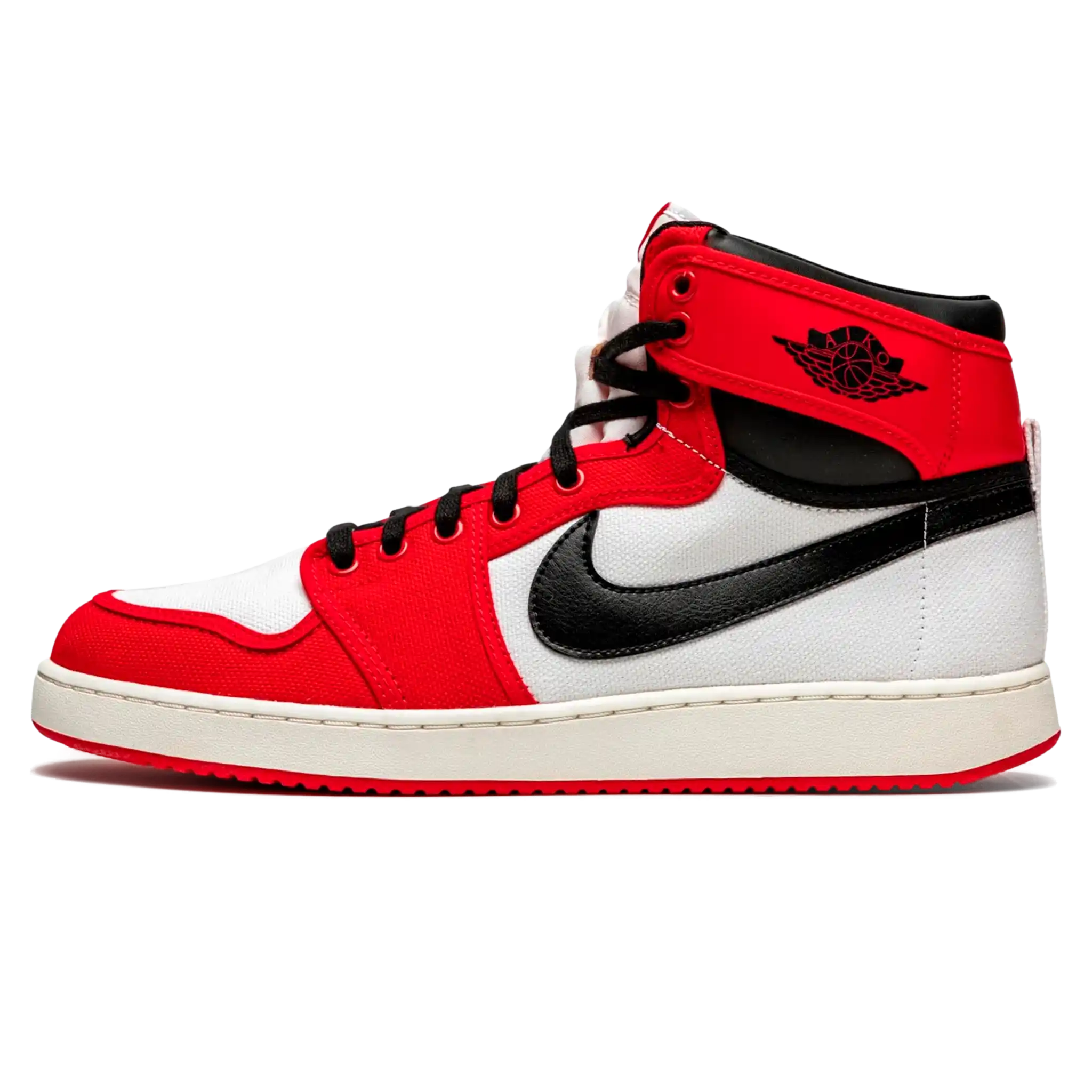 Tênis Air Jordan 1 KO Tecido "Chicago" Vermelho / Branco