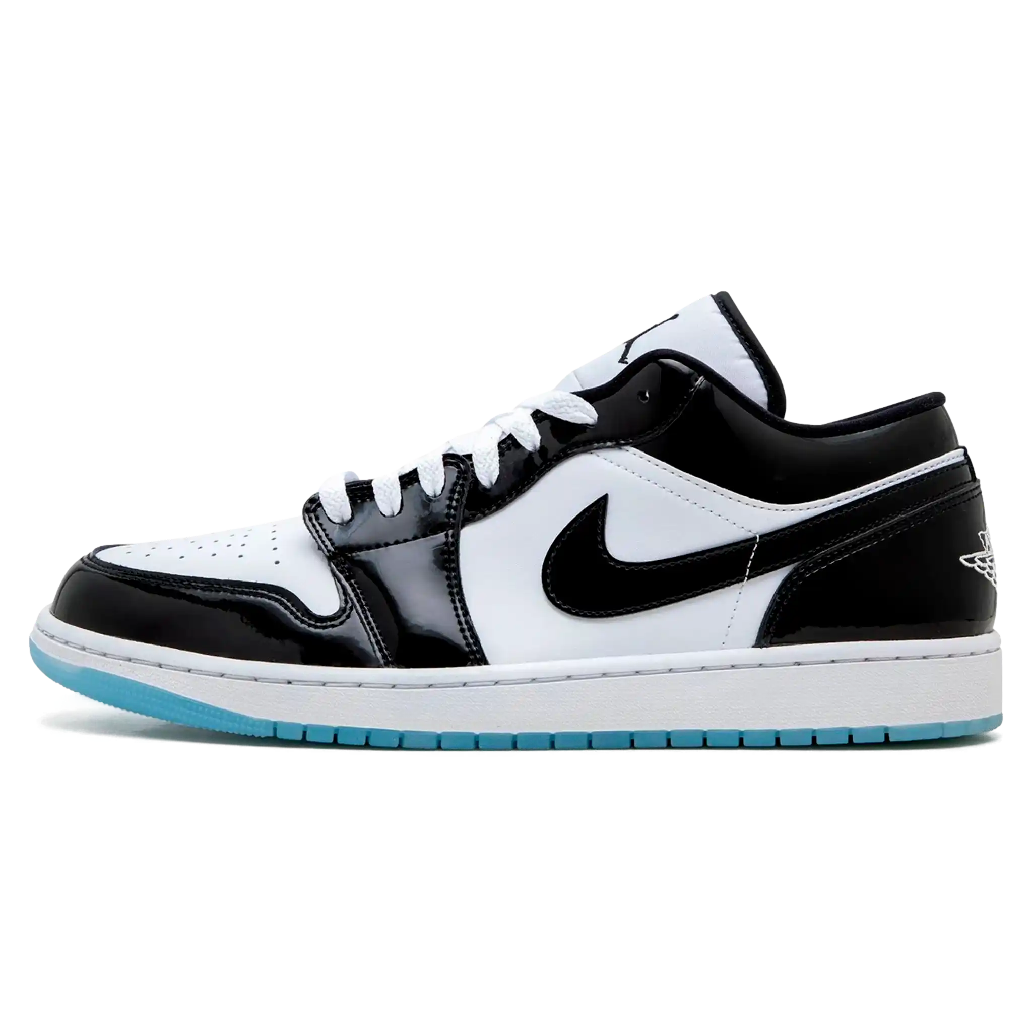 Tênis Air jordan 1 Low "Concord" Preto / Branco