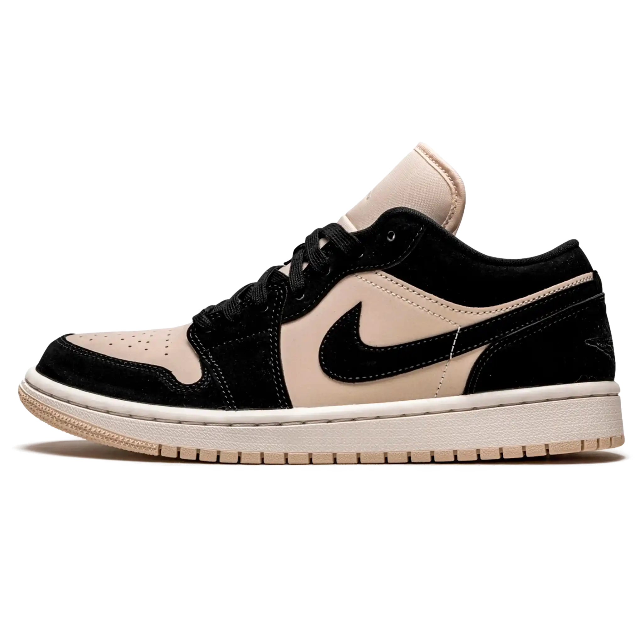 Tênis Air jordan 1 Low Feminino "Guava Ice" Bege / Preto
