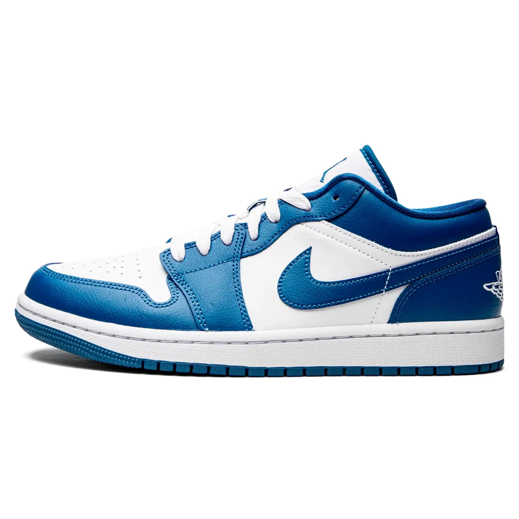Tênis Air Jordan 1 Low "Marina Blue" Azul
