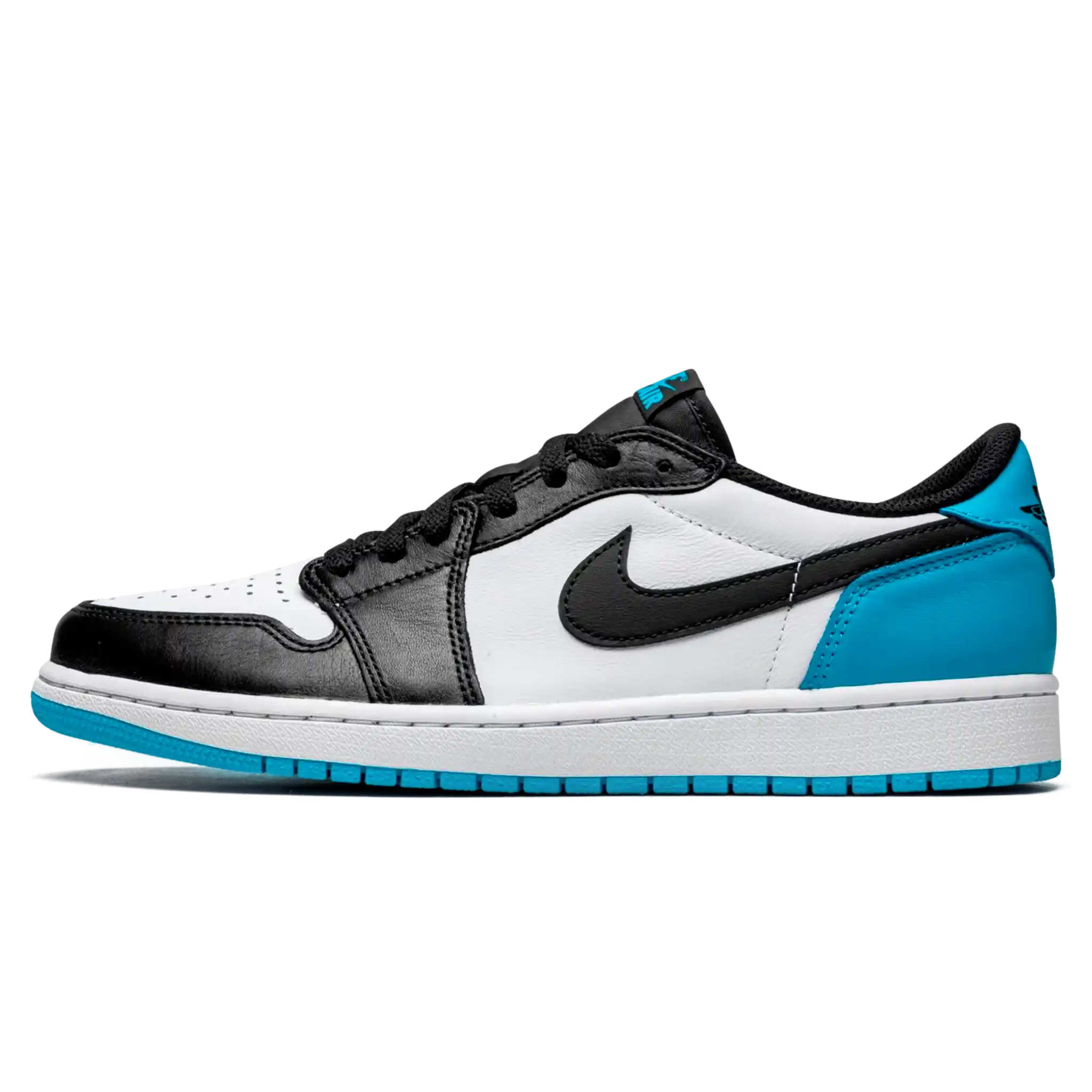 Tênis Air jordan 1 Low "UNC" Azul / Preto