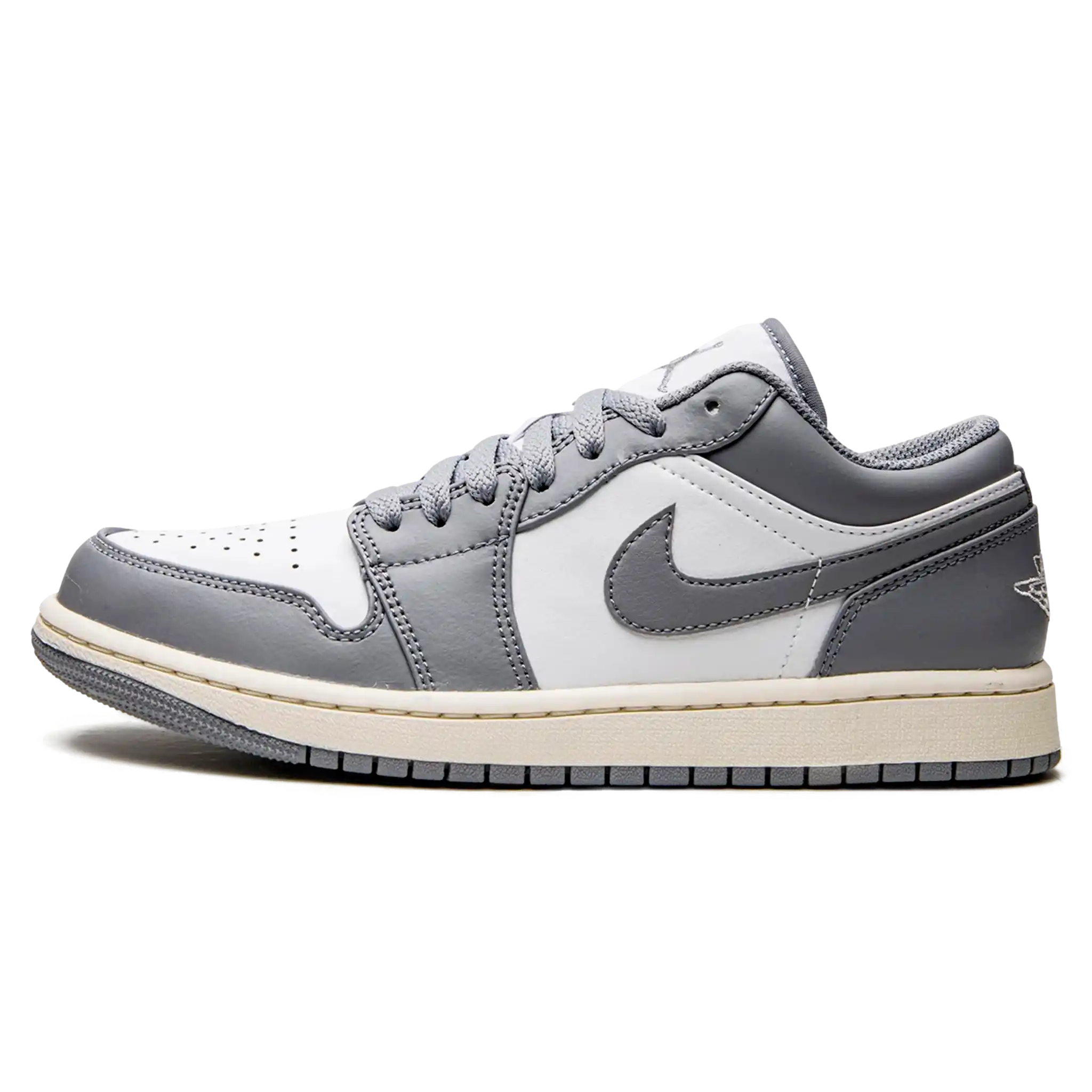 Tênis Air jordan 1 Low Masculino "Vintage Grey" Cinza / Branco