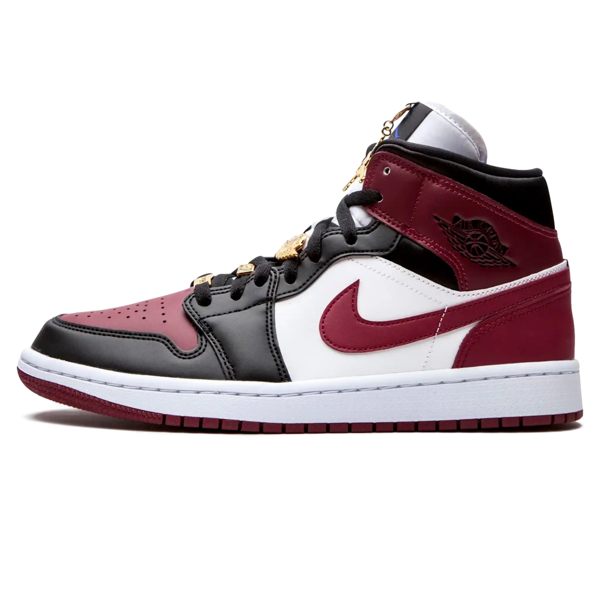 Tênis Air Jordan 1 Mid Feminino "Beetroot" Roxo