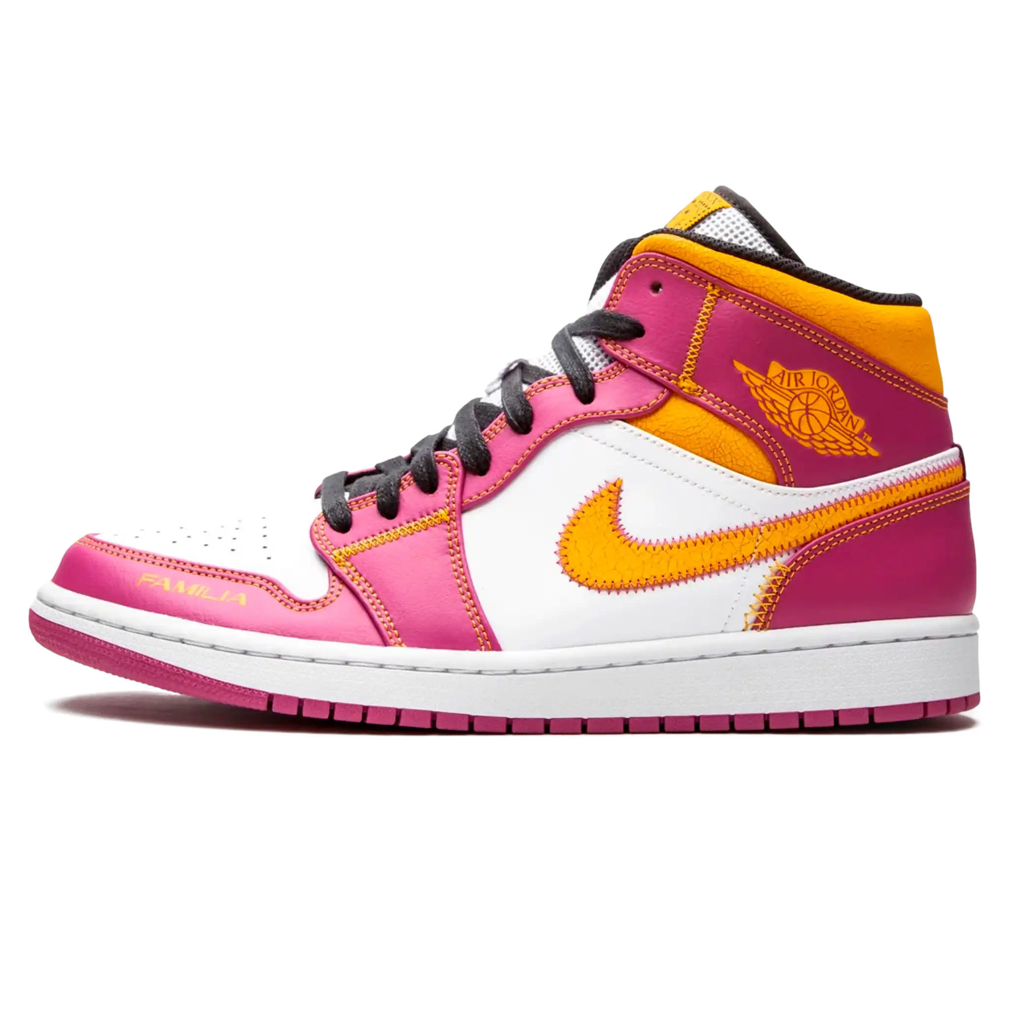 Tênis Air Jordan 1 Mid "Dia De Los Muertos" Rosa