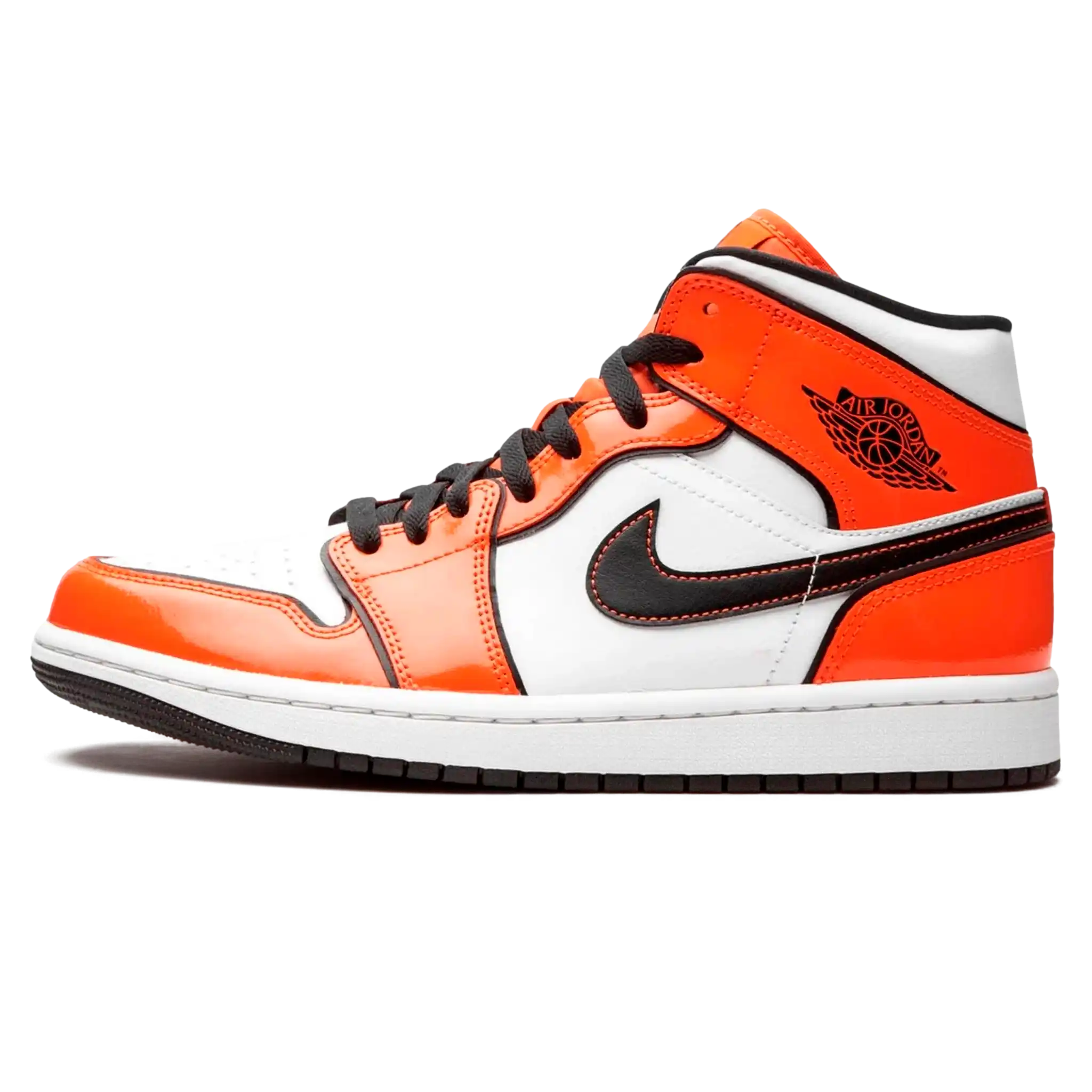 Tênis Air Jordan 1 Mid Feminino "Turf Orange" Laranja