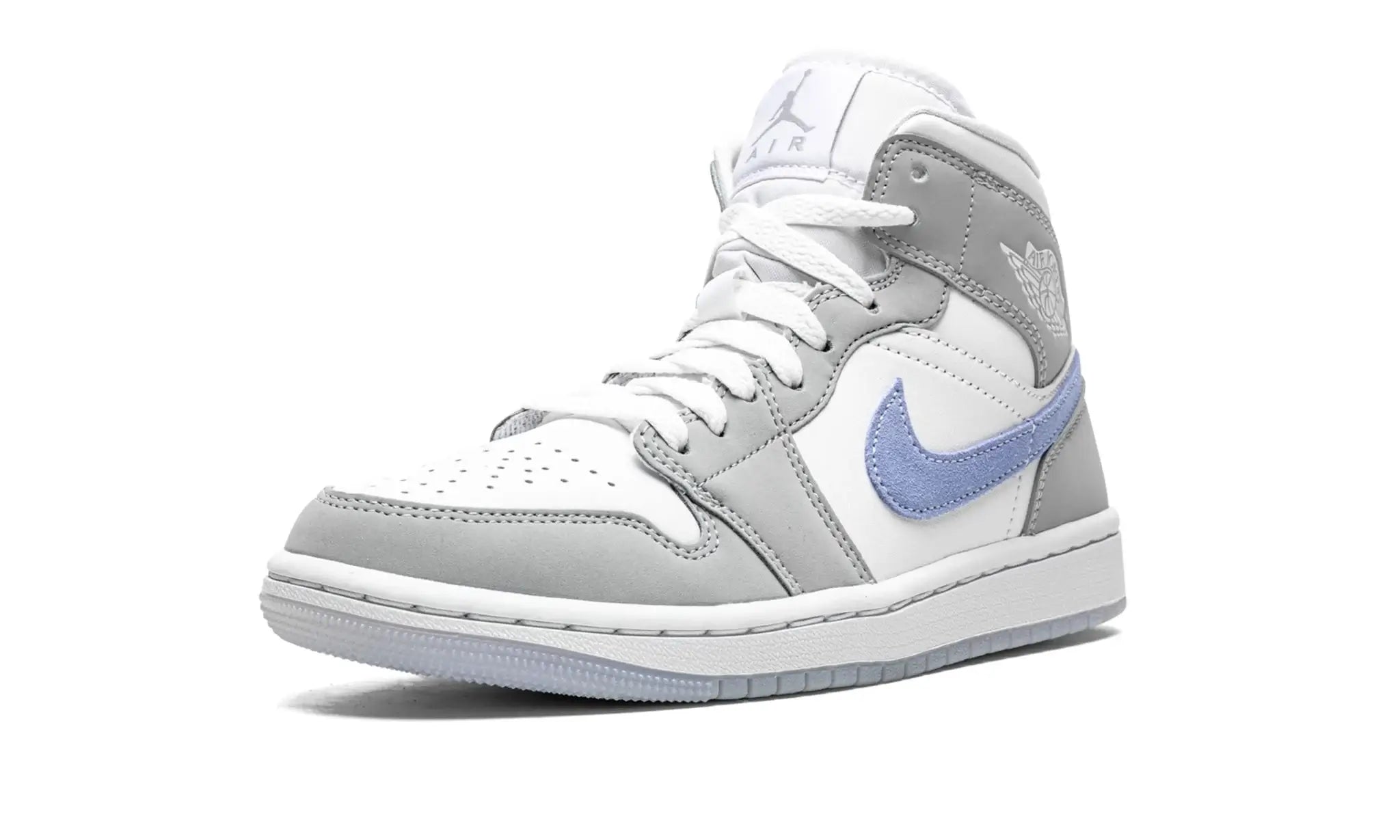 Tênis Air Jordan 1 Mid Feminino "Wolf Grey" Cinza
