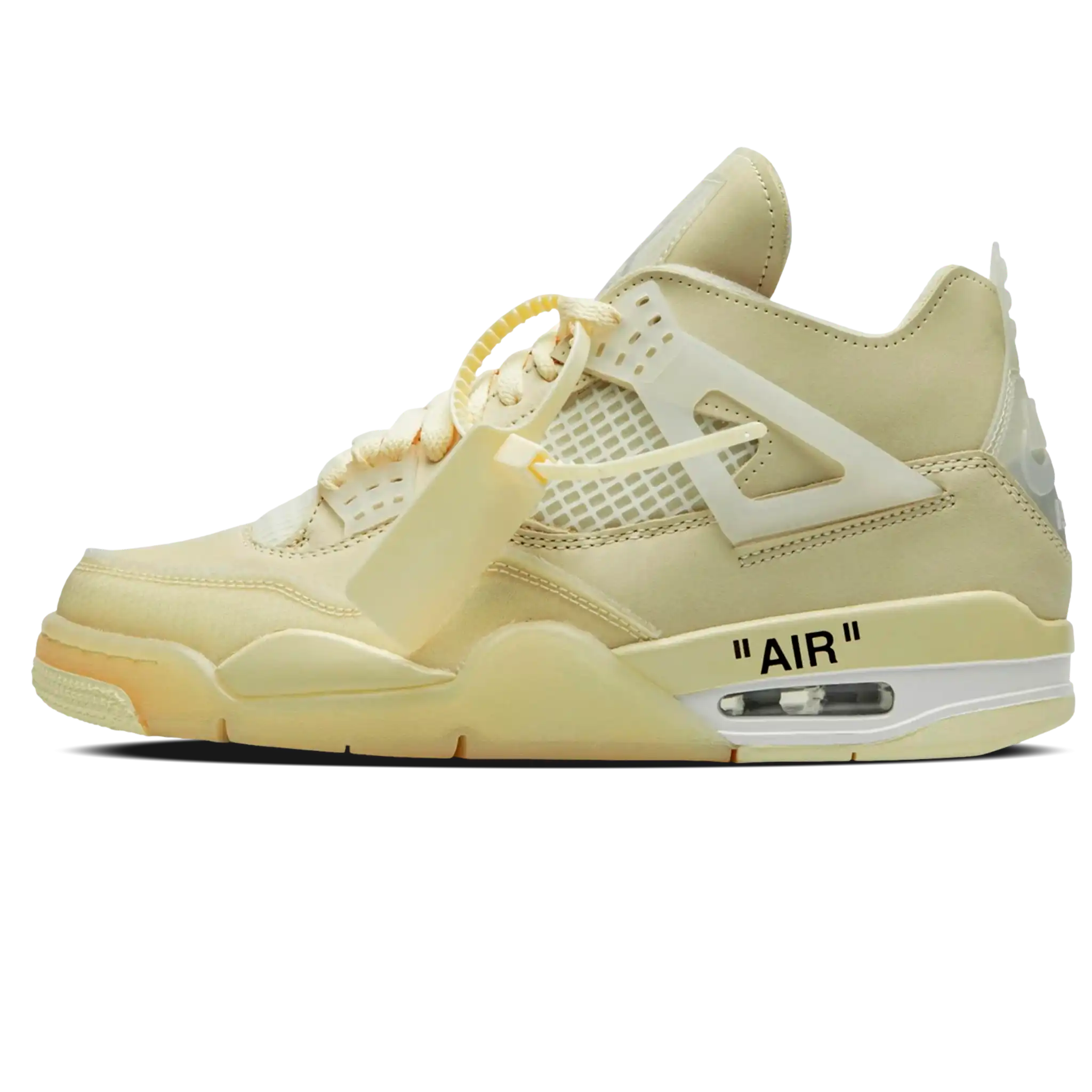 Tênis Air jordan 4 x Off-White "Sail"