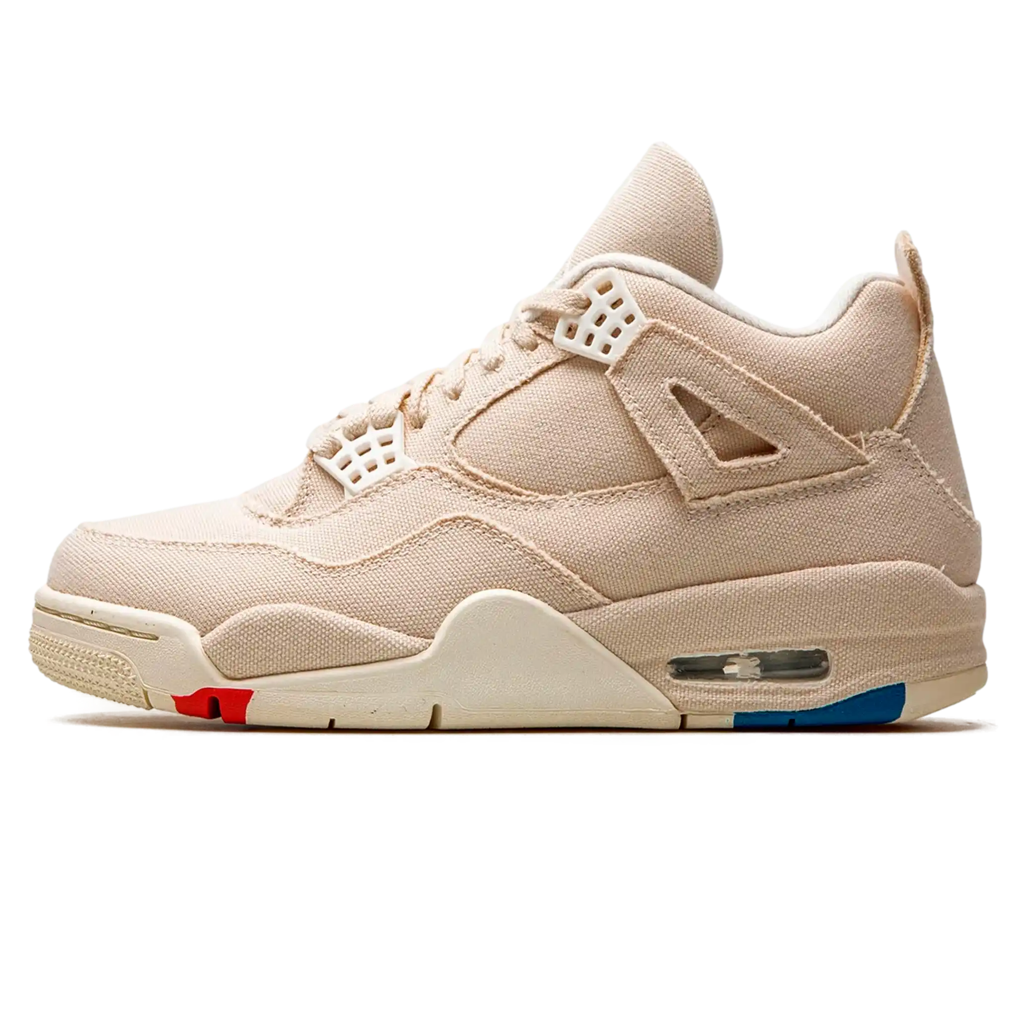 Tênis Air jordan 4 "Sail Blank Canvas"