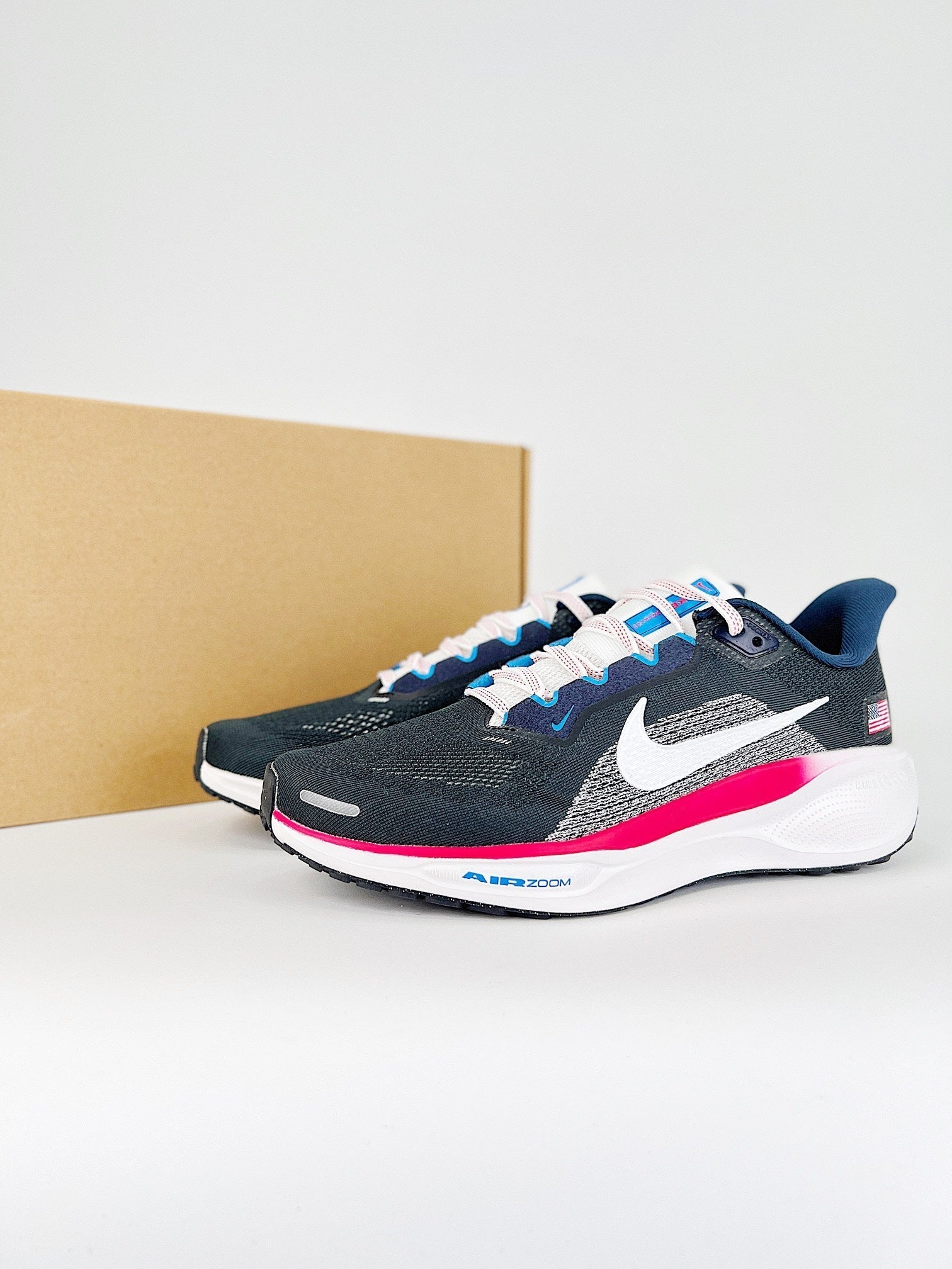 Nike Pegasus 41 - Preto/Rosa