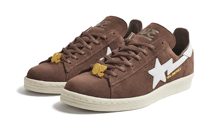 Tênis Adidas Campus 80s Bape Brown