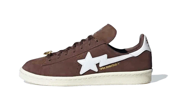 Tênis Adidas Campus 80s Bape Brown