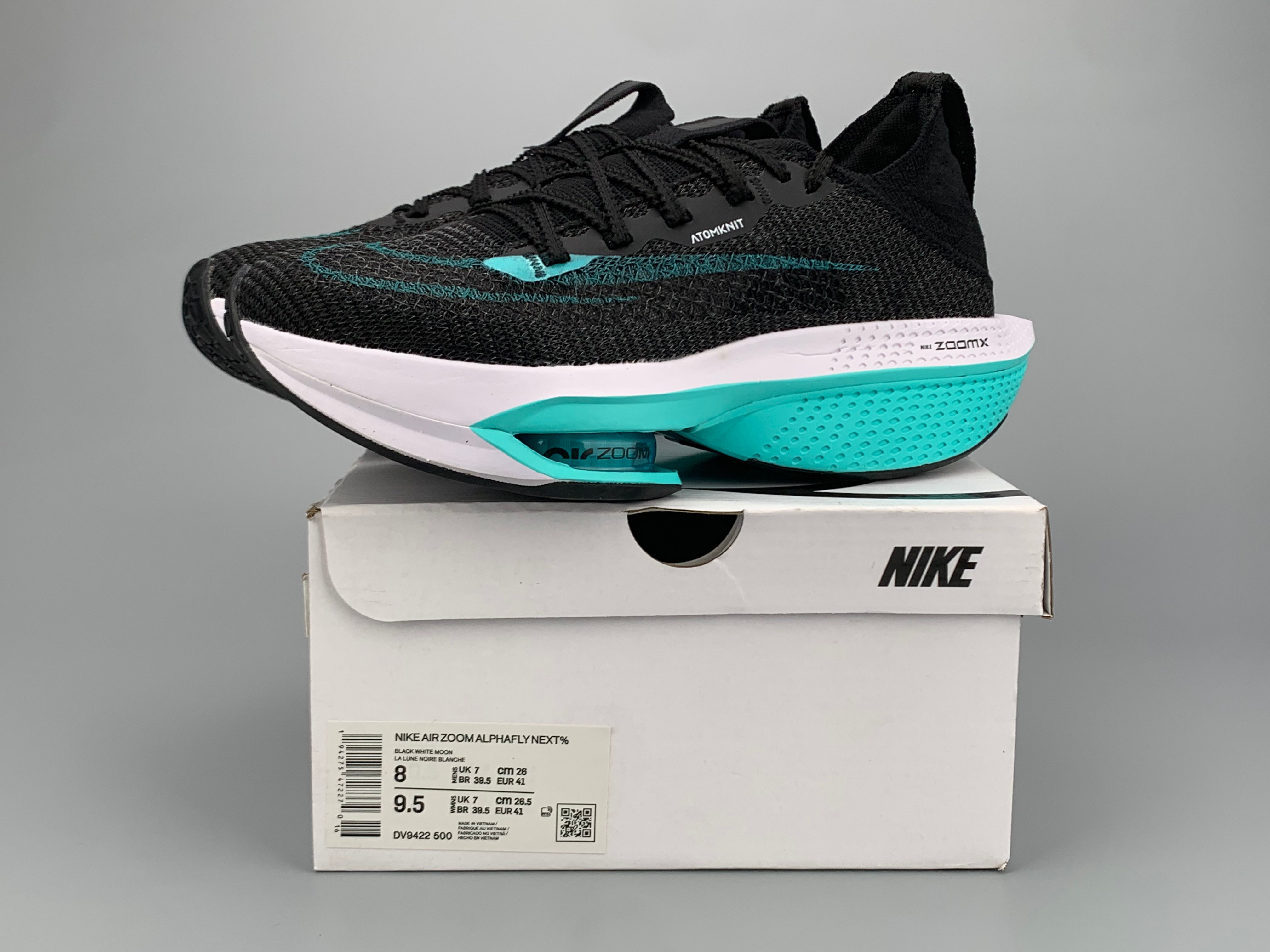 Nike Air ZoomX Alphafly Next 2 - Preto/Branco/Azul